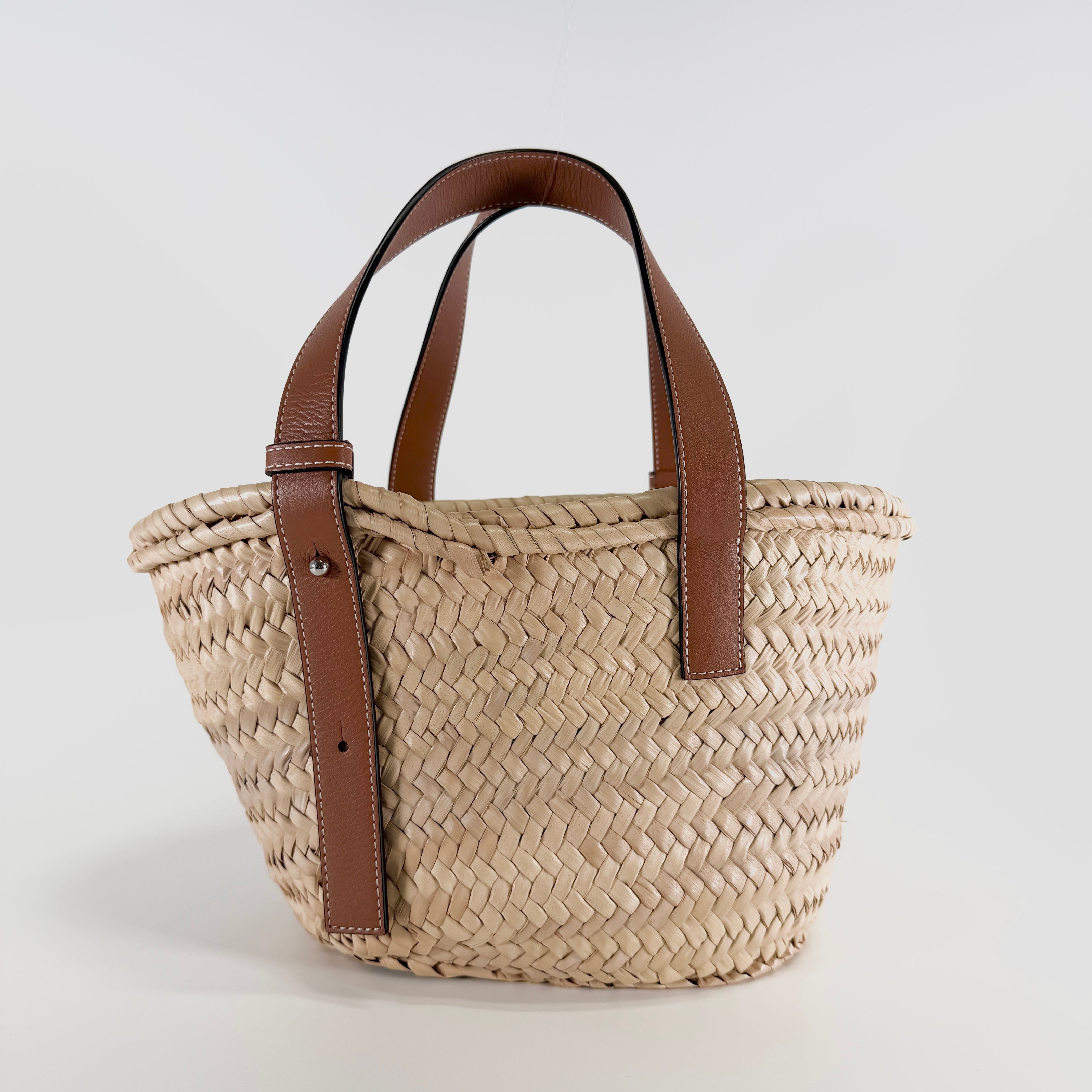 2606 secondhand LOEWE Tote Bag anagram basket bag hand bag