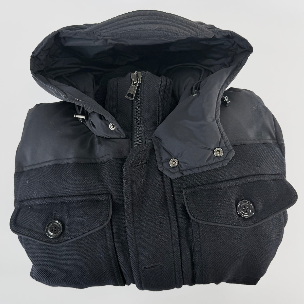 2606 secondhand MONCLER Down jacket coat Navy