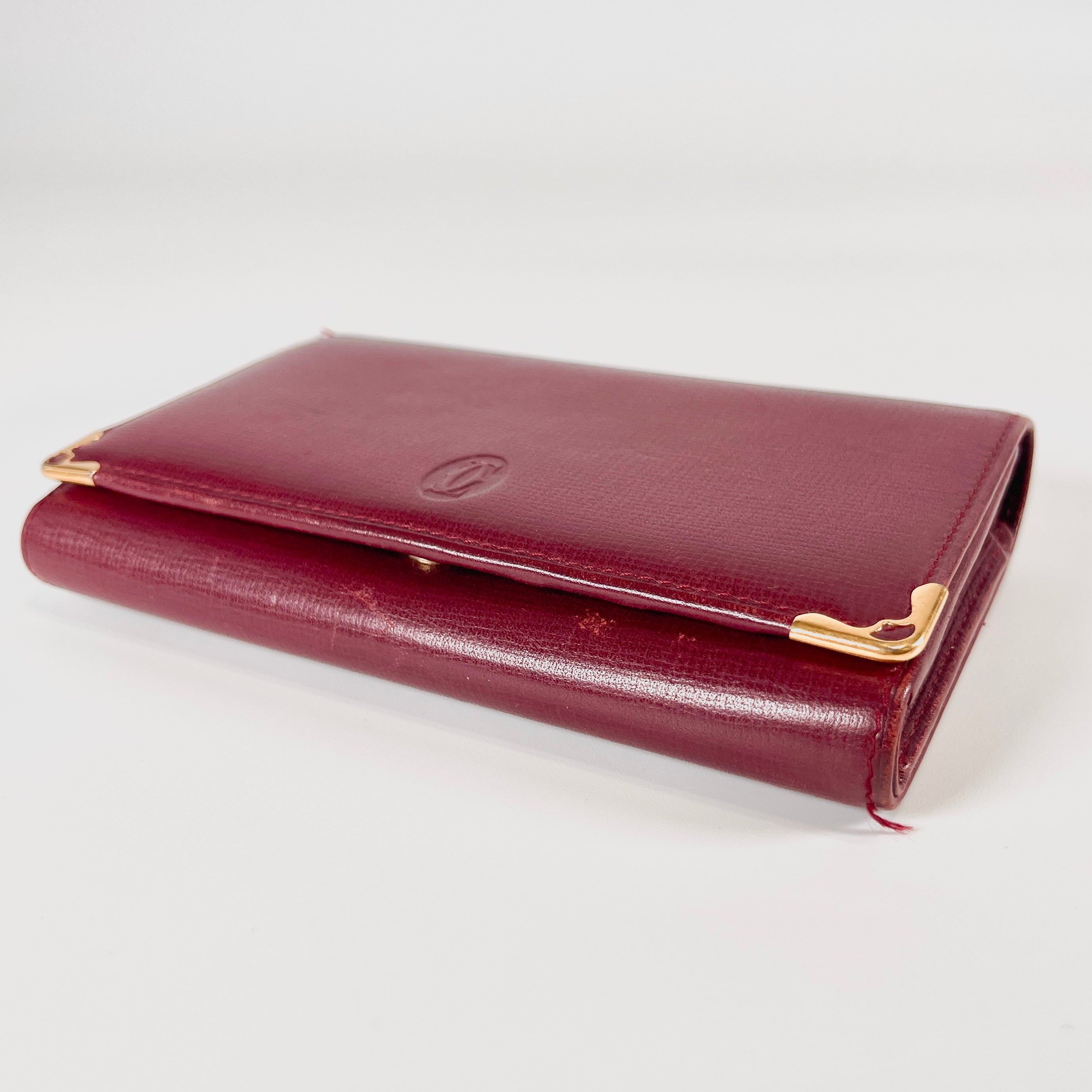 2603 secondhand CARTIER Bifold wallet