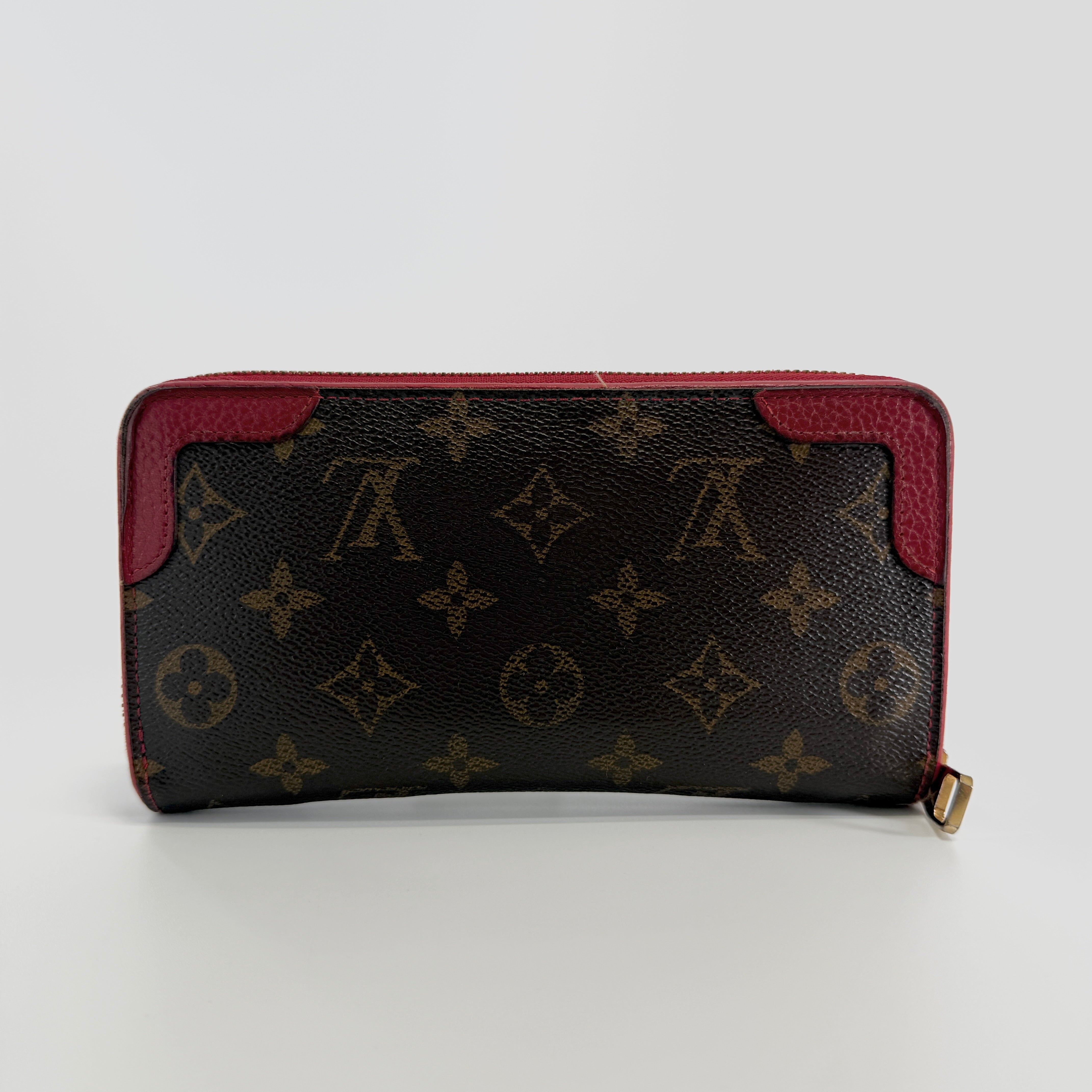 2606 secondhand LV Monogram Zippy Wallet Retiro