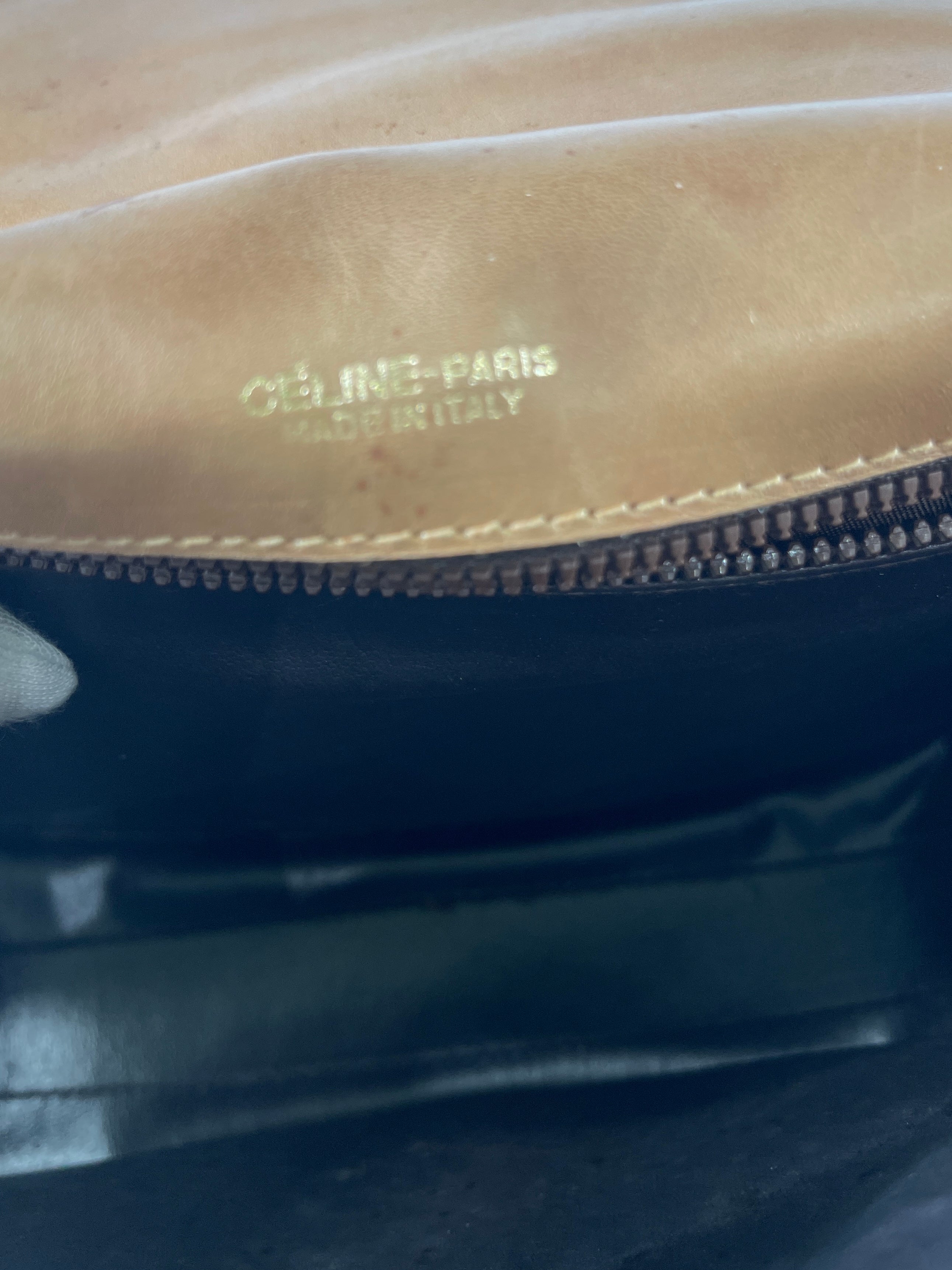 2605 secondhand CELINE C Macadam Shoulder bag