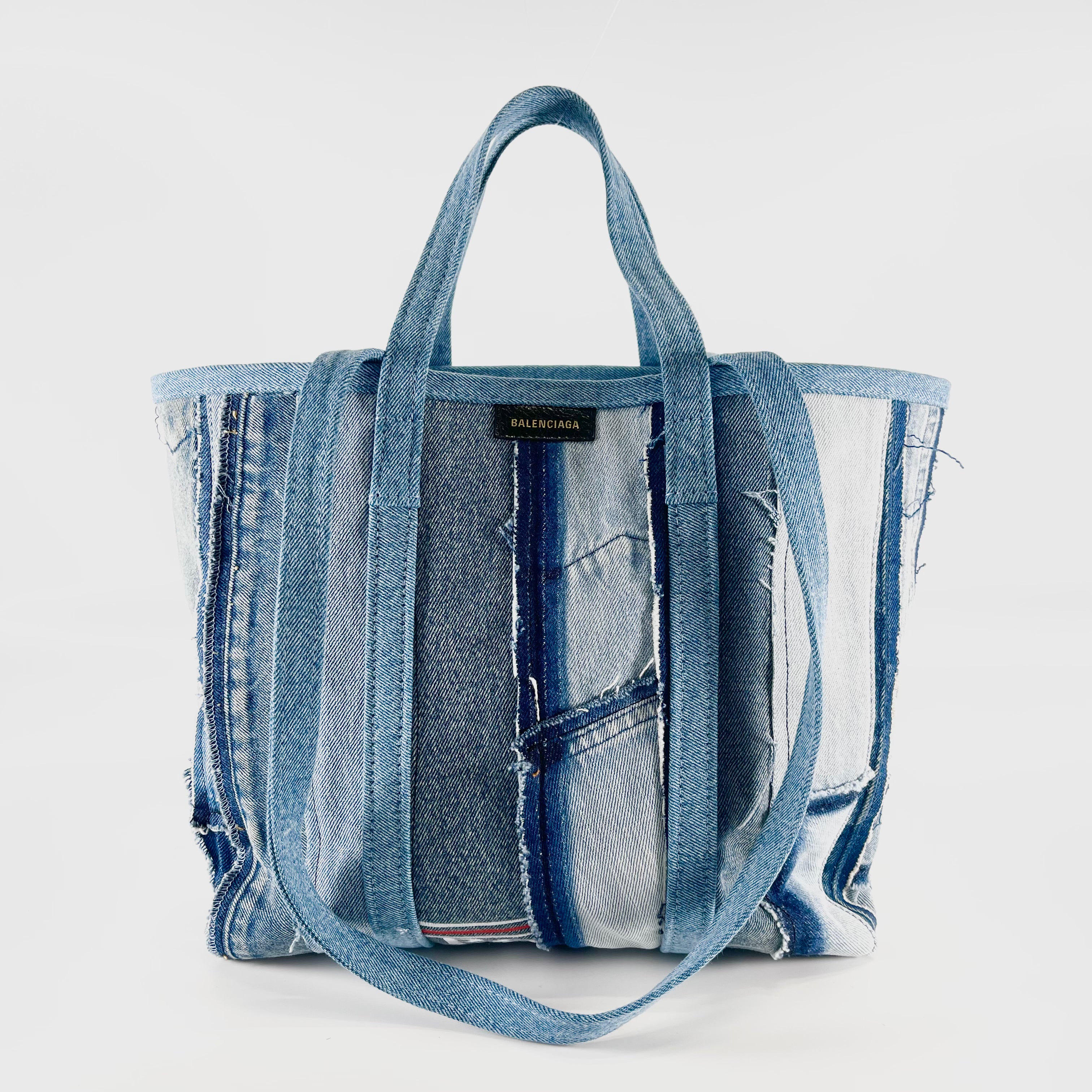 2603 secondhand BALENCIAGA Barbes denim blue