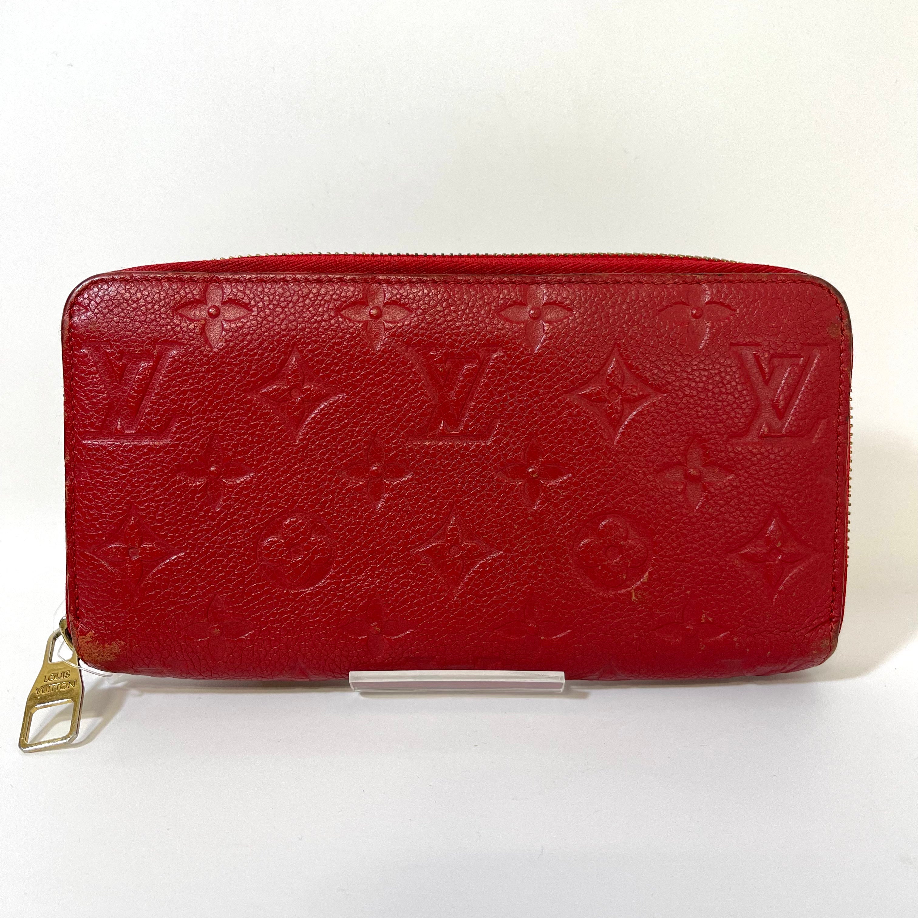 2512 secondhand Louis Vuitton Monogram Empreinte zippy wallet