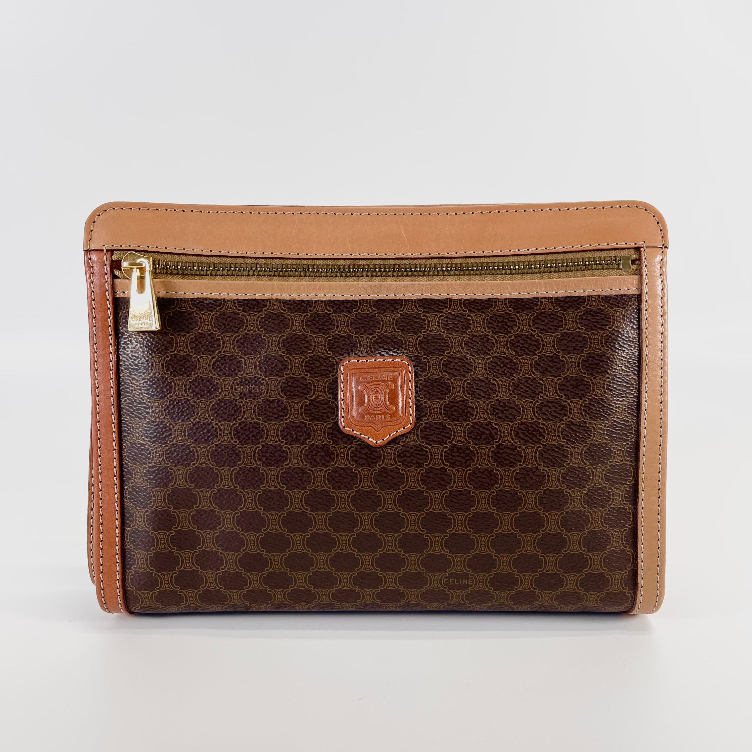 2601 CELINE Macadam Clutch Bag