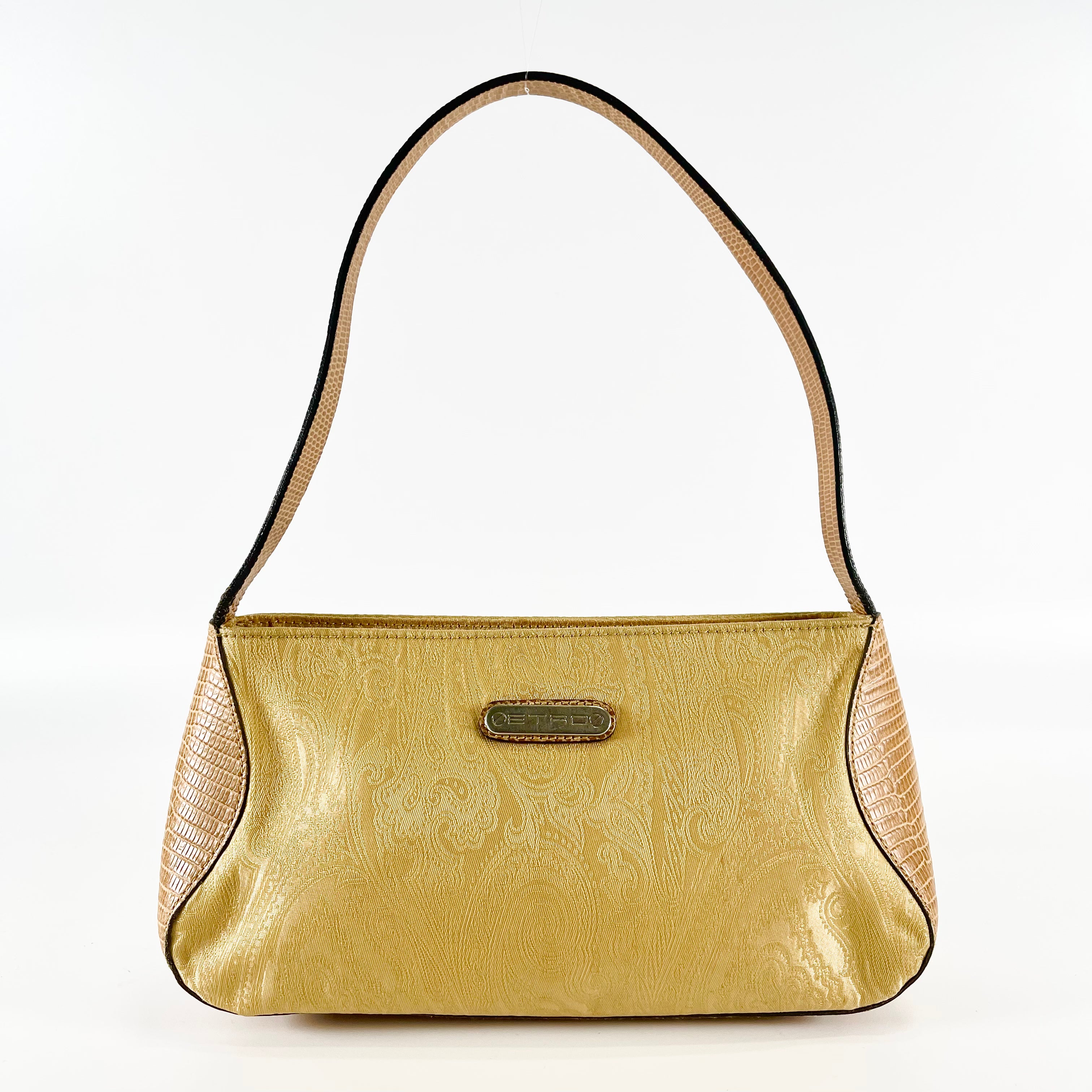 2603 secondhand ETRO cicada shoulder Camel