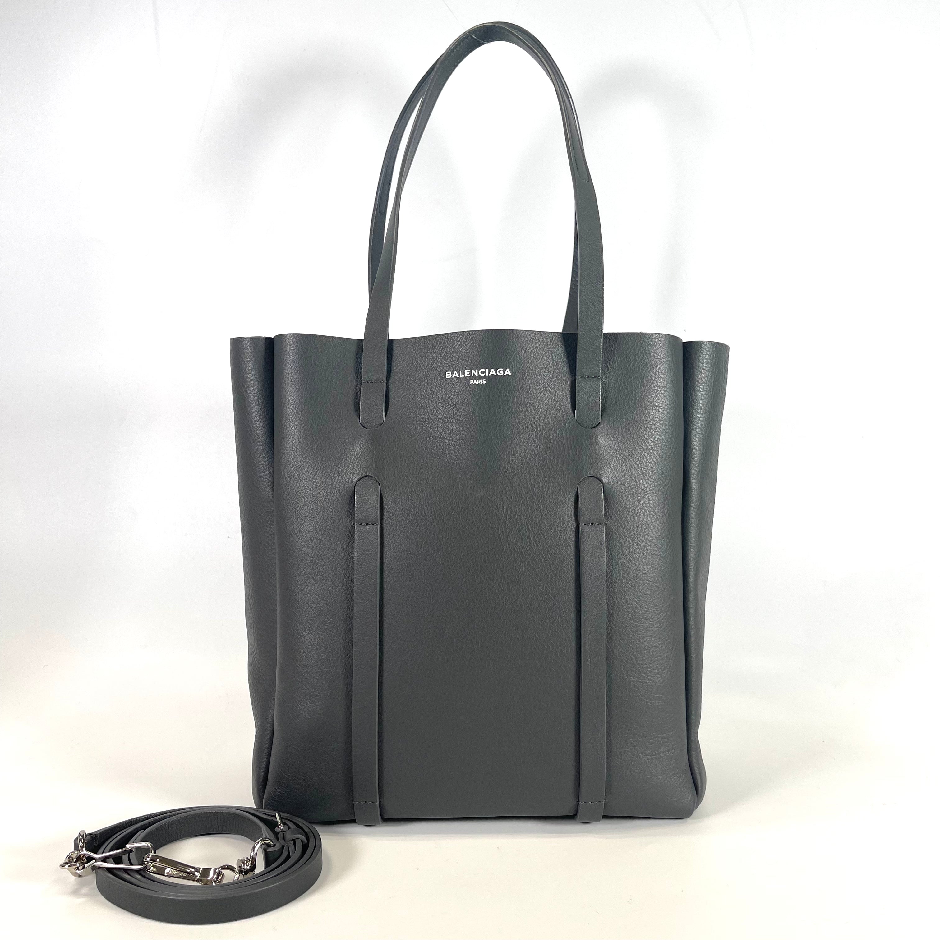 2512 secondhand BALENCIAGA 2WAY pouch mirror gray