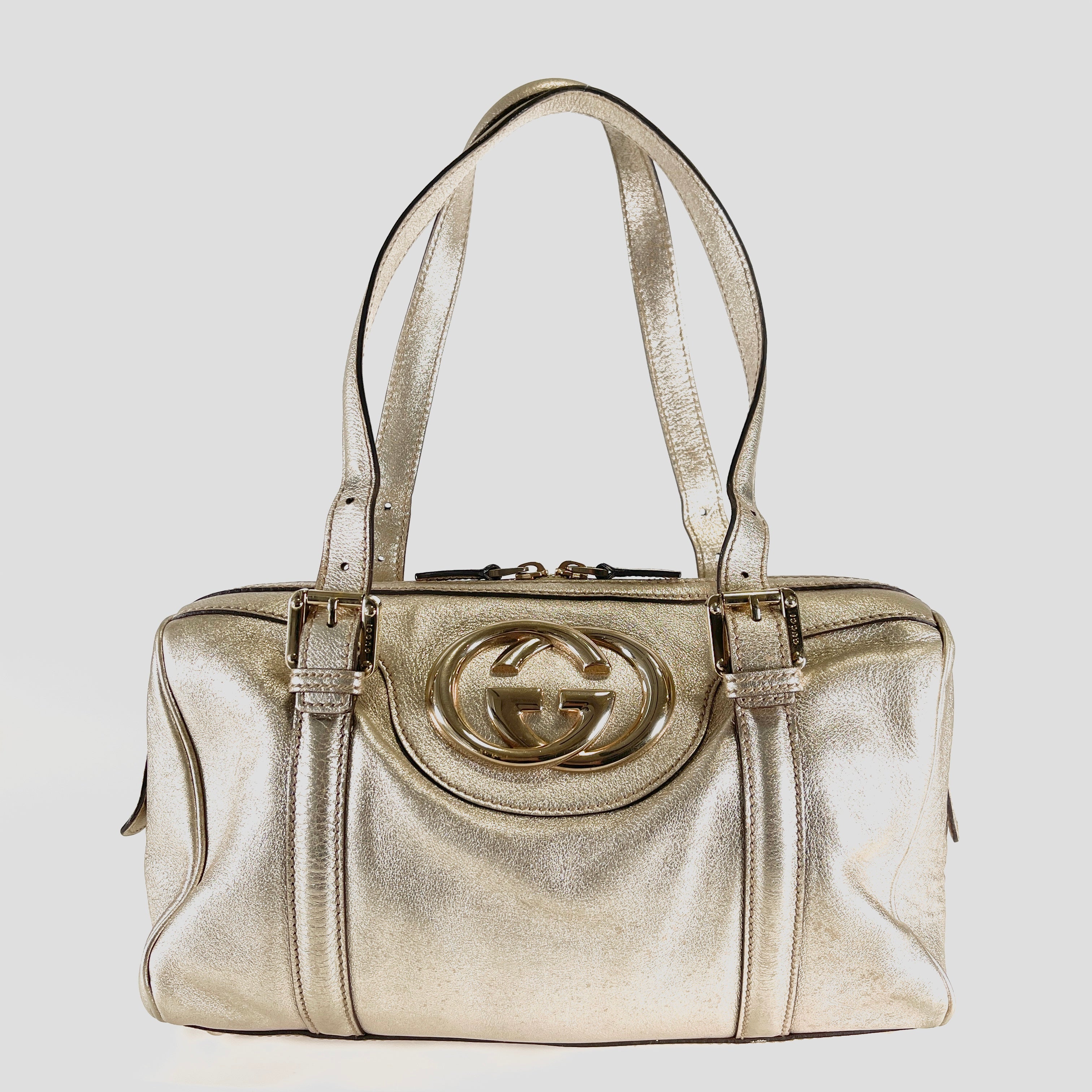 2605 secondhand GUCCI Interlocking G hand bag