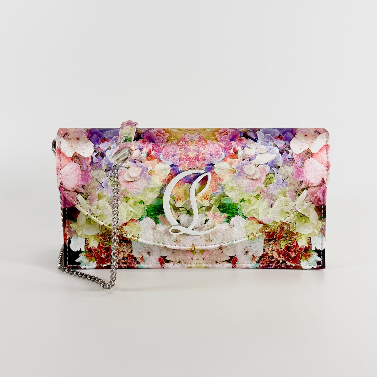 2606 secondhand Christian Louboutin Chain Shoulder flower