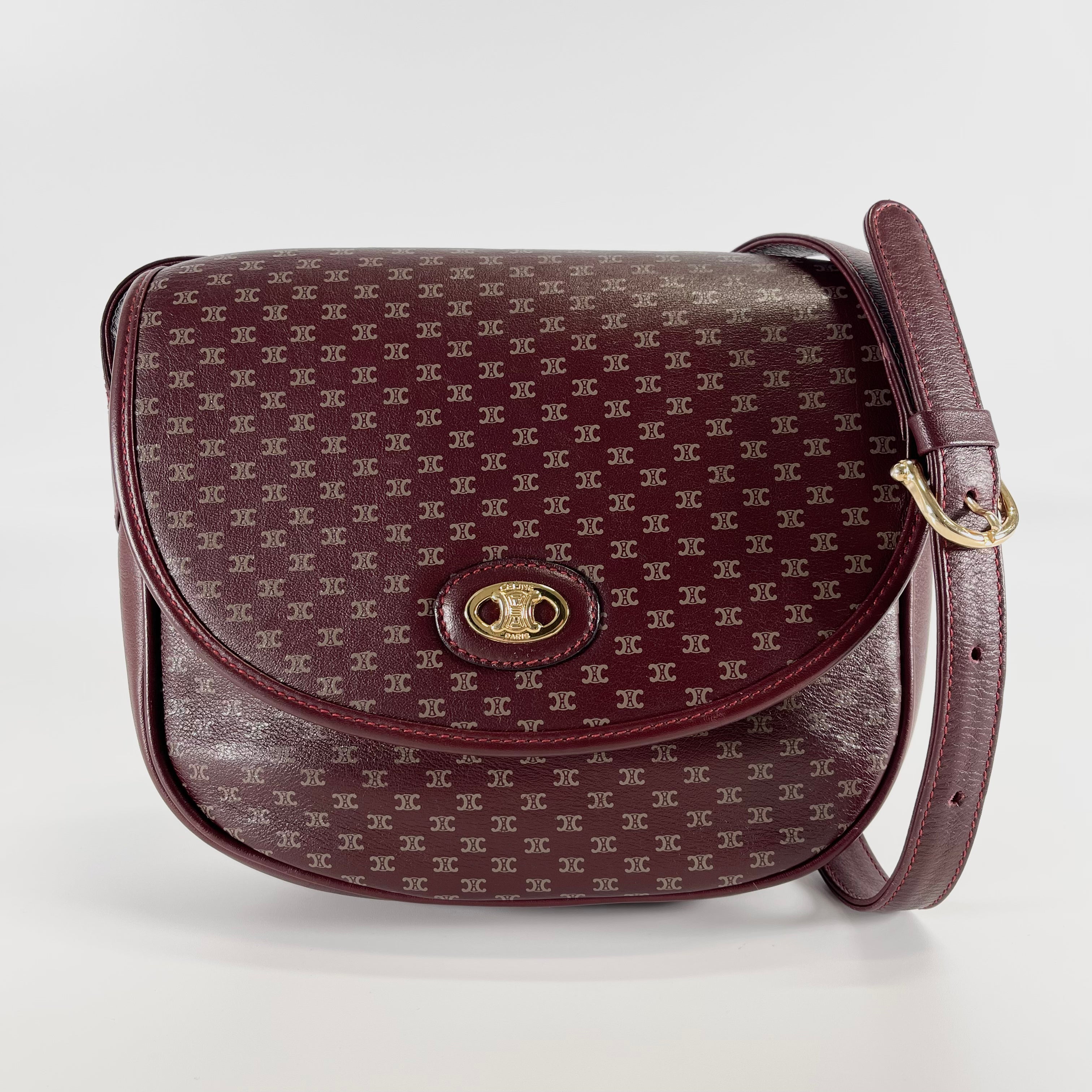 2602 secondhand CELINE Macadam Shoulder bag