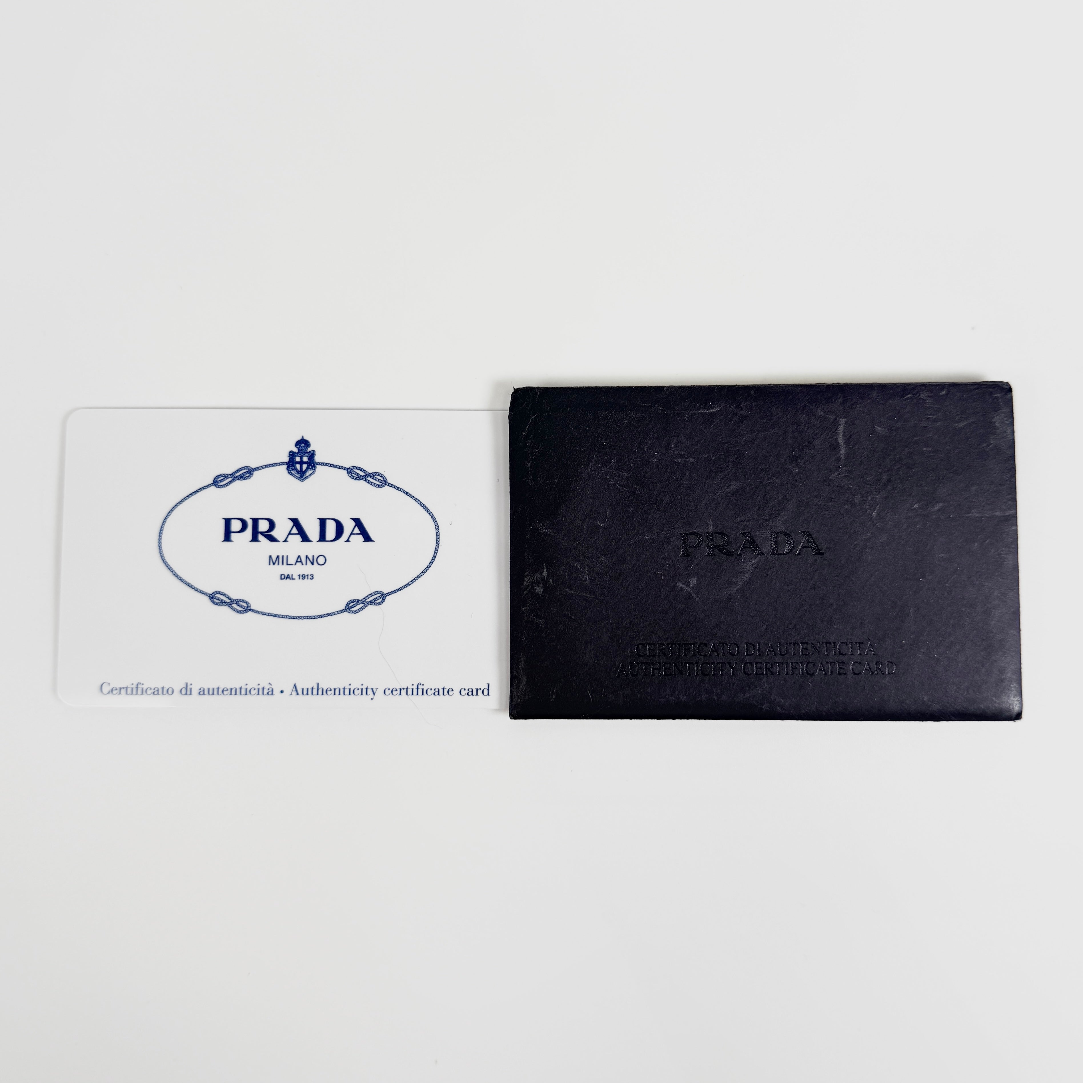 2606 secondhand PRADA bag / others double turn rock 2WAY Medium surface
