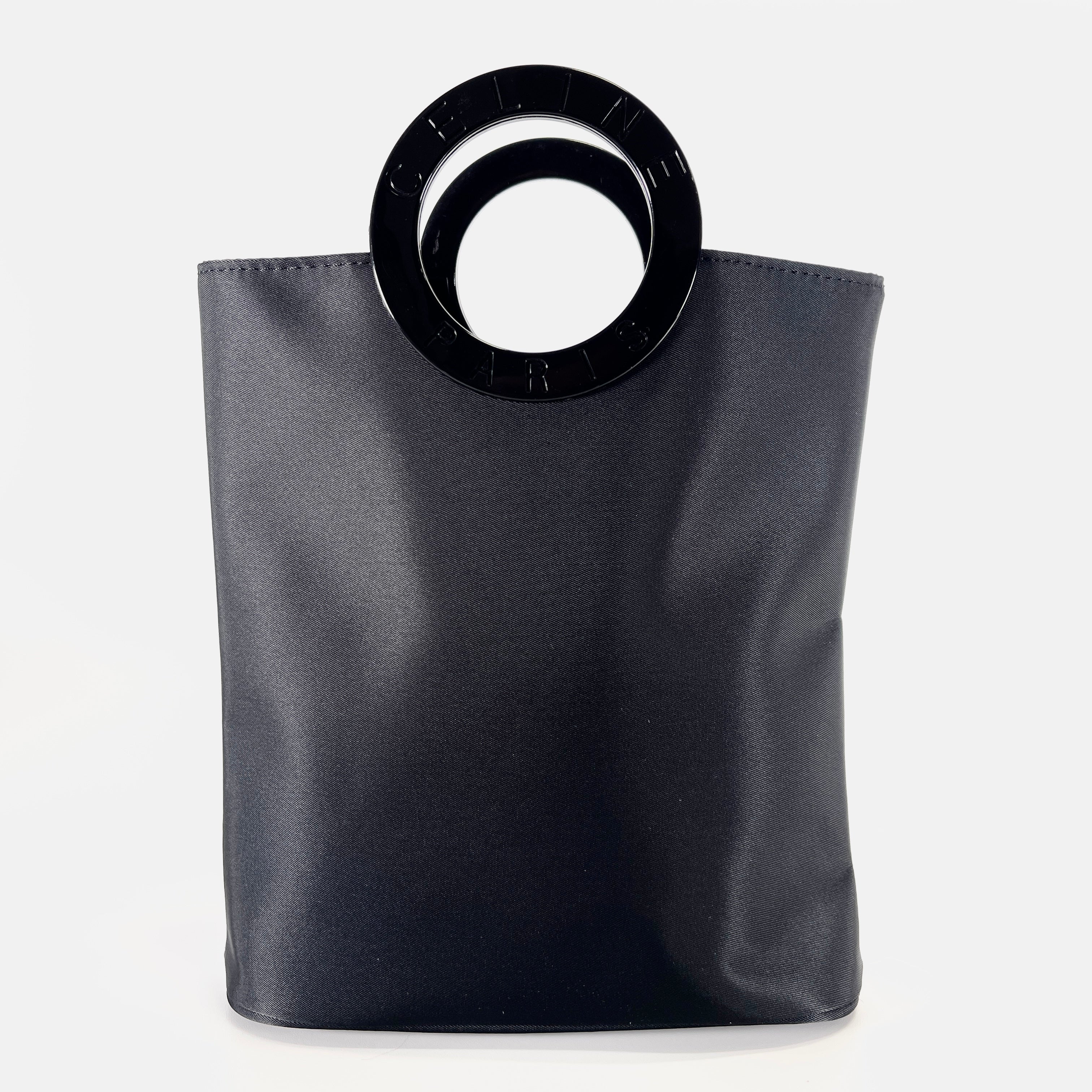 2605 secondhand CELINE nylon hand bag
