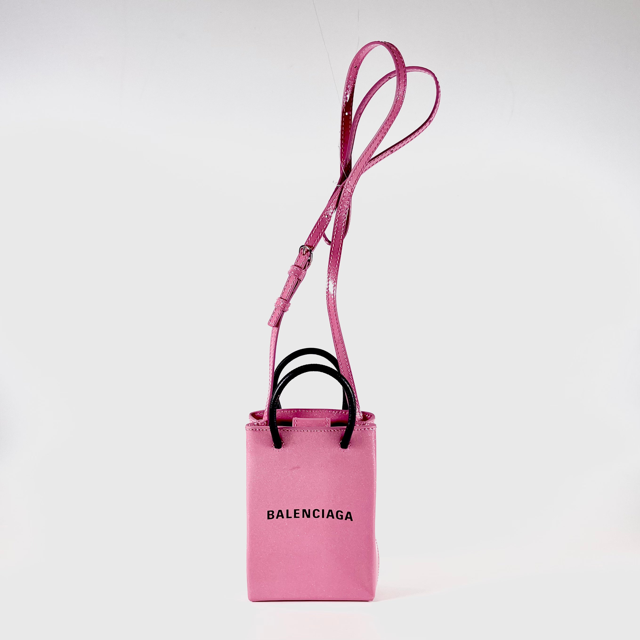 2601 BALENCIAGA shopping phone holder 2WAY bag