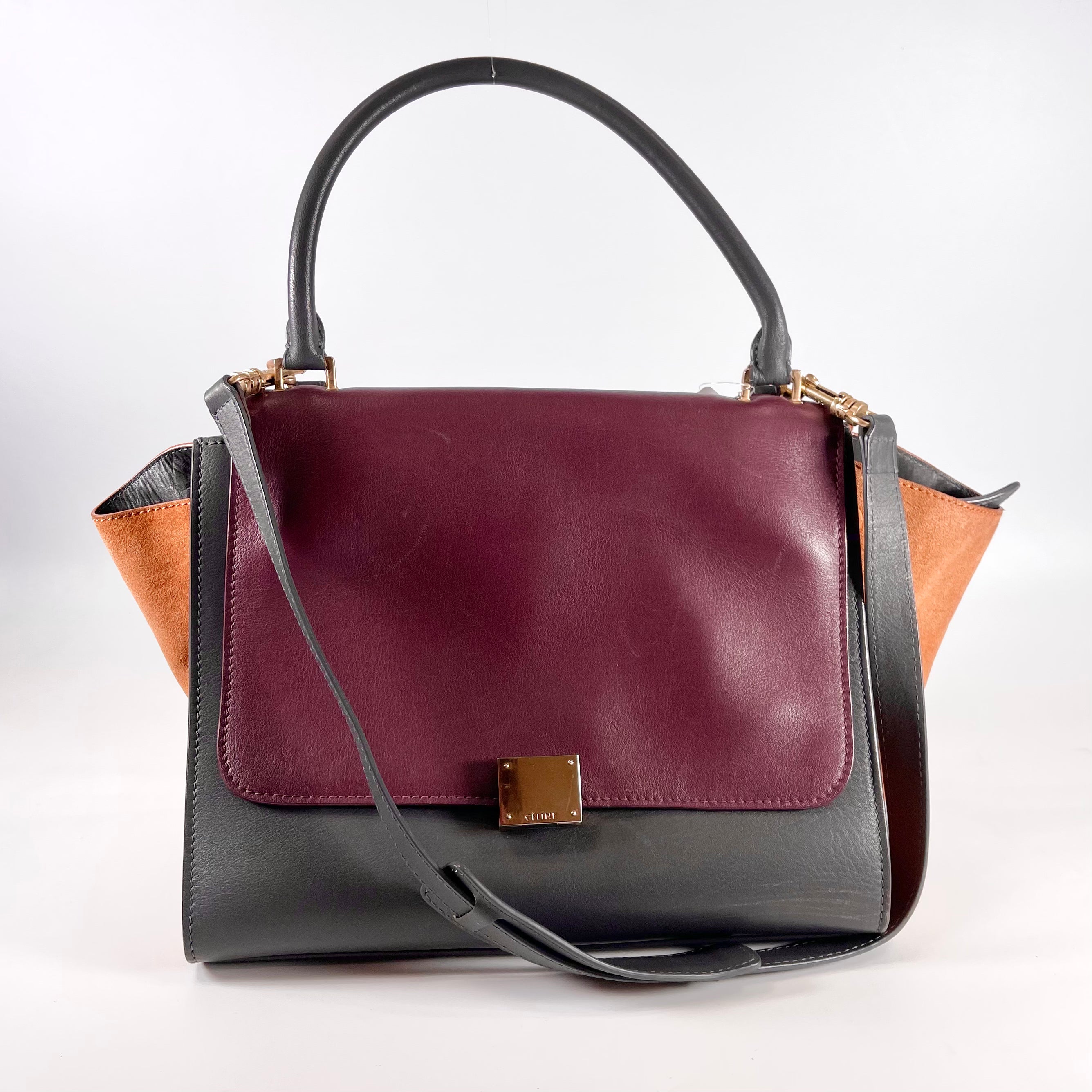 2602 secondhand CELINE Trapeze hand bag
