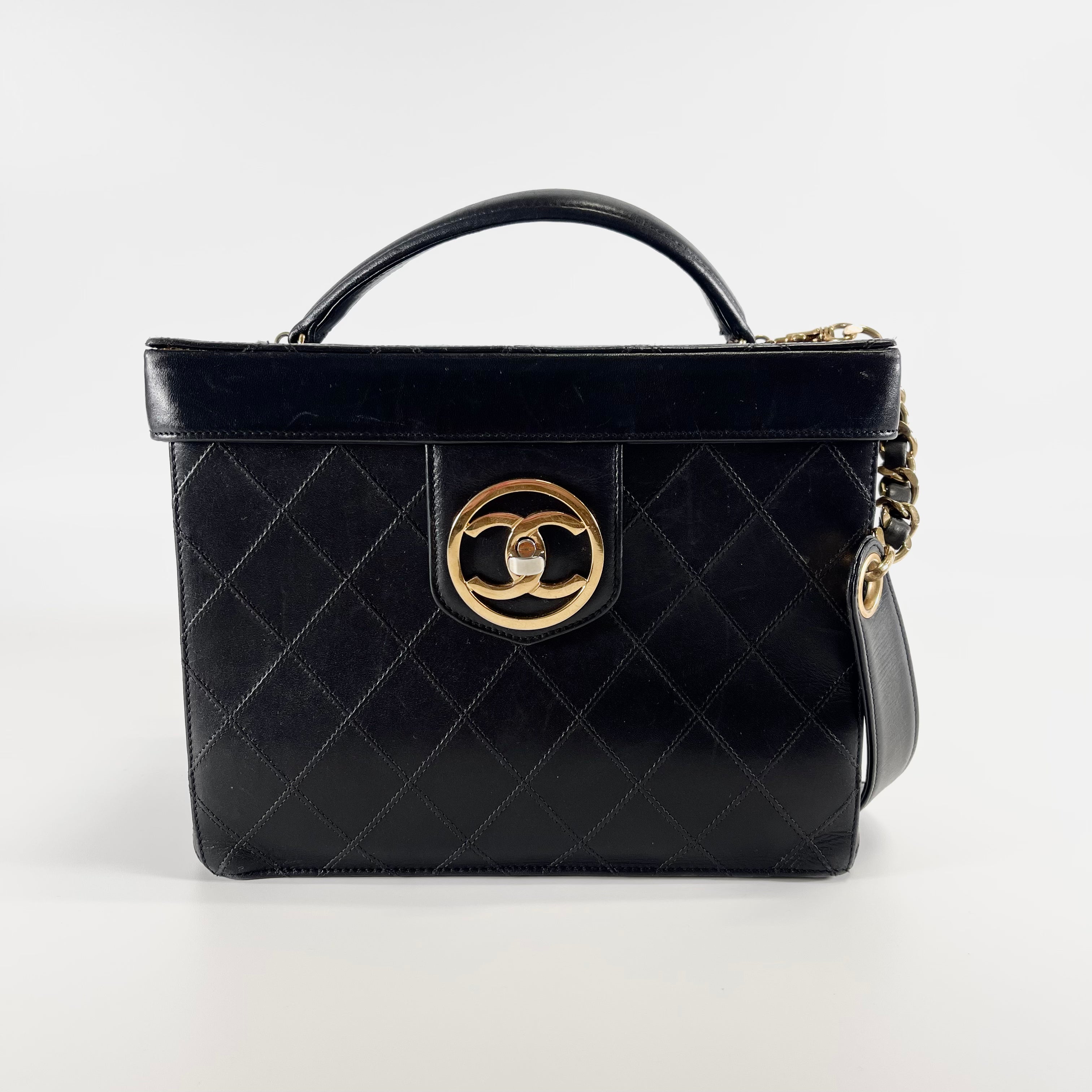 2602 secondhand CHANEL Vanity 2WAY bag