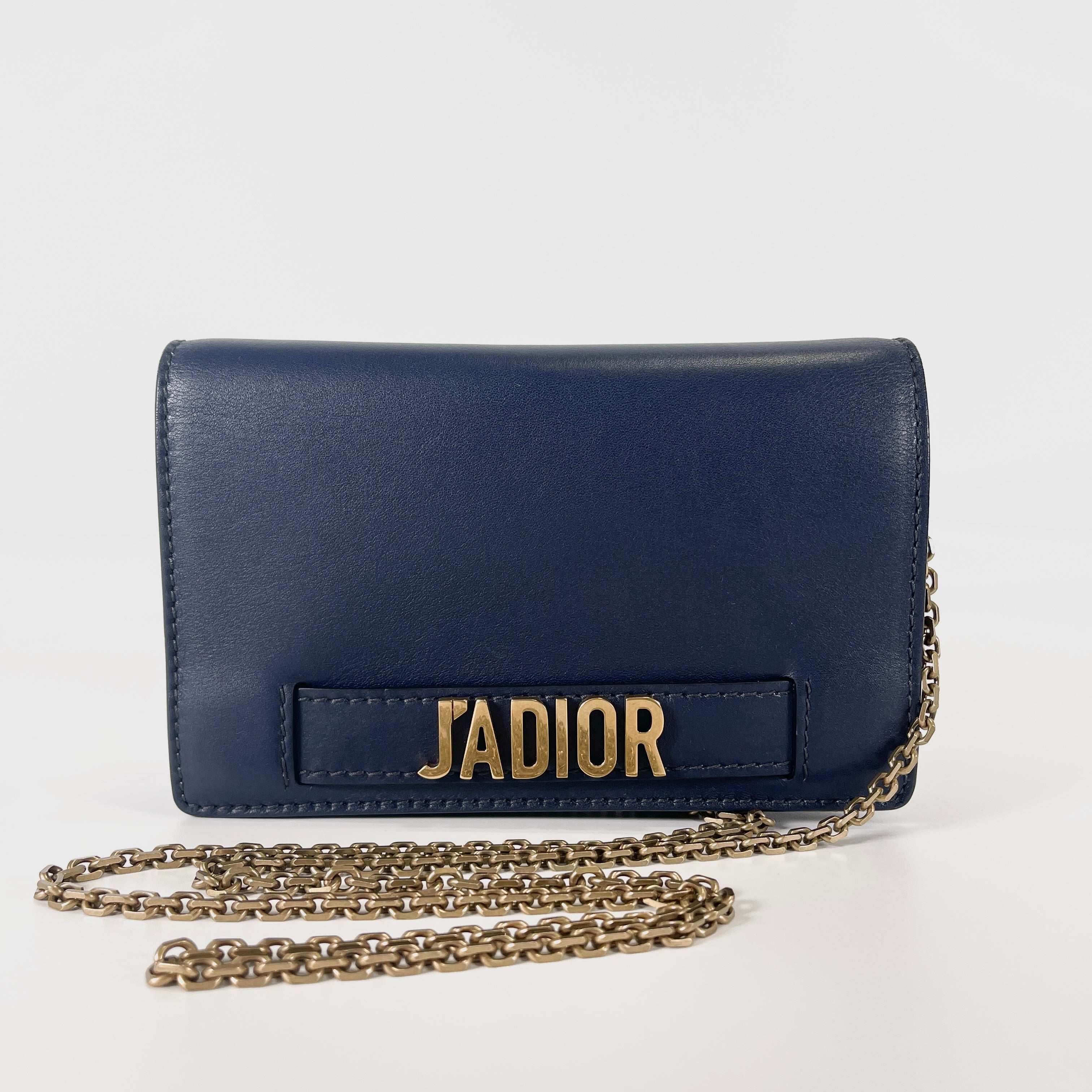 2604 secondhand ChristianDior 12 MA 0177 Chain Wallet