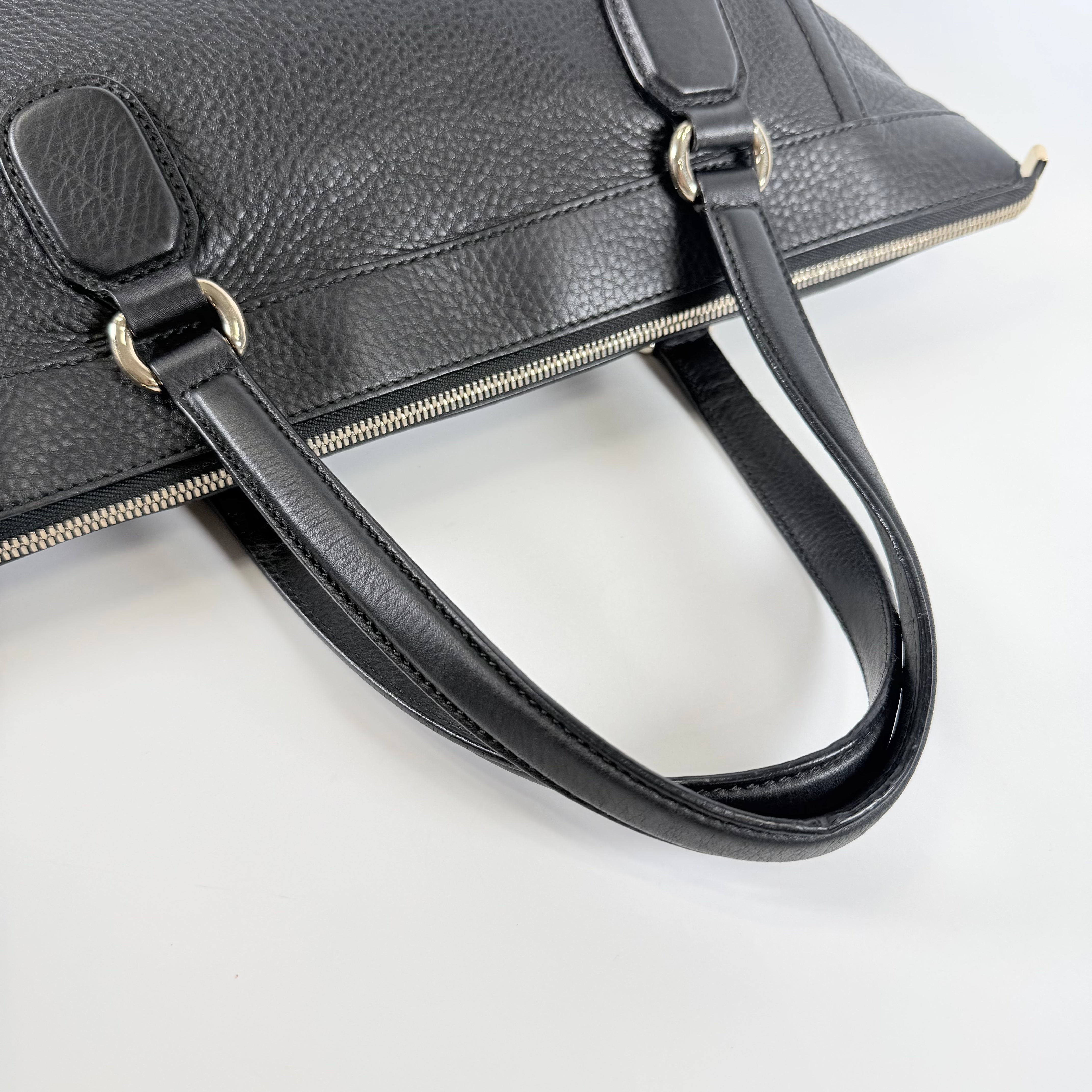 2608 secondhand GUCCI Tote Bag Soho black