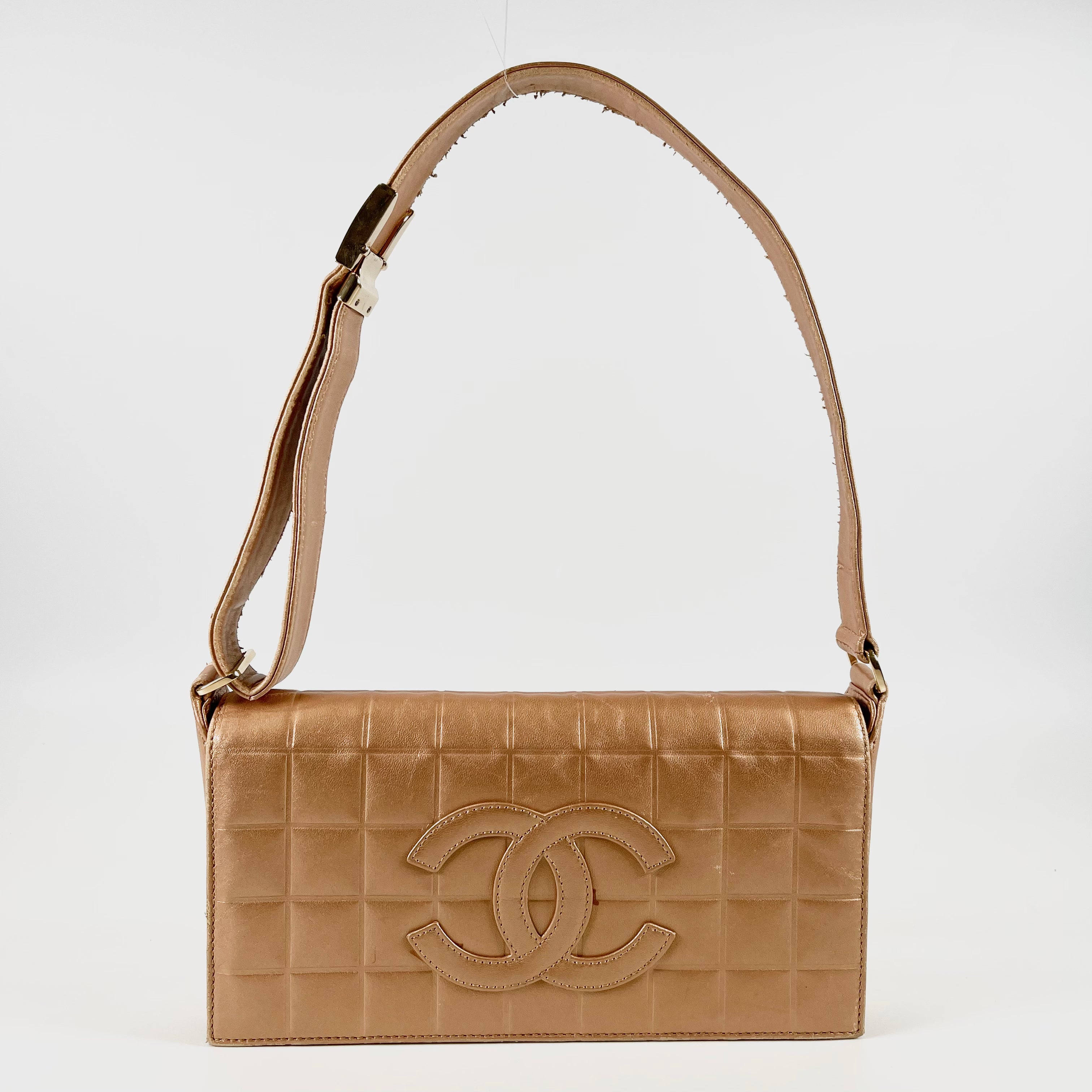 2509 CHANEL Shoulder Bag Chocolate Bar