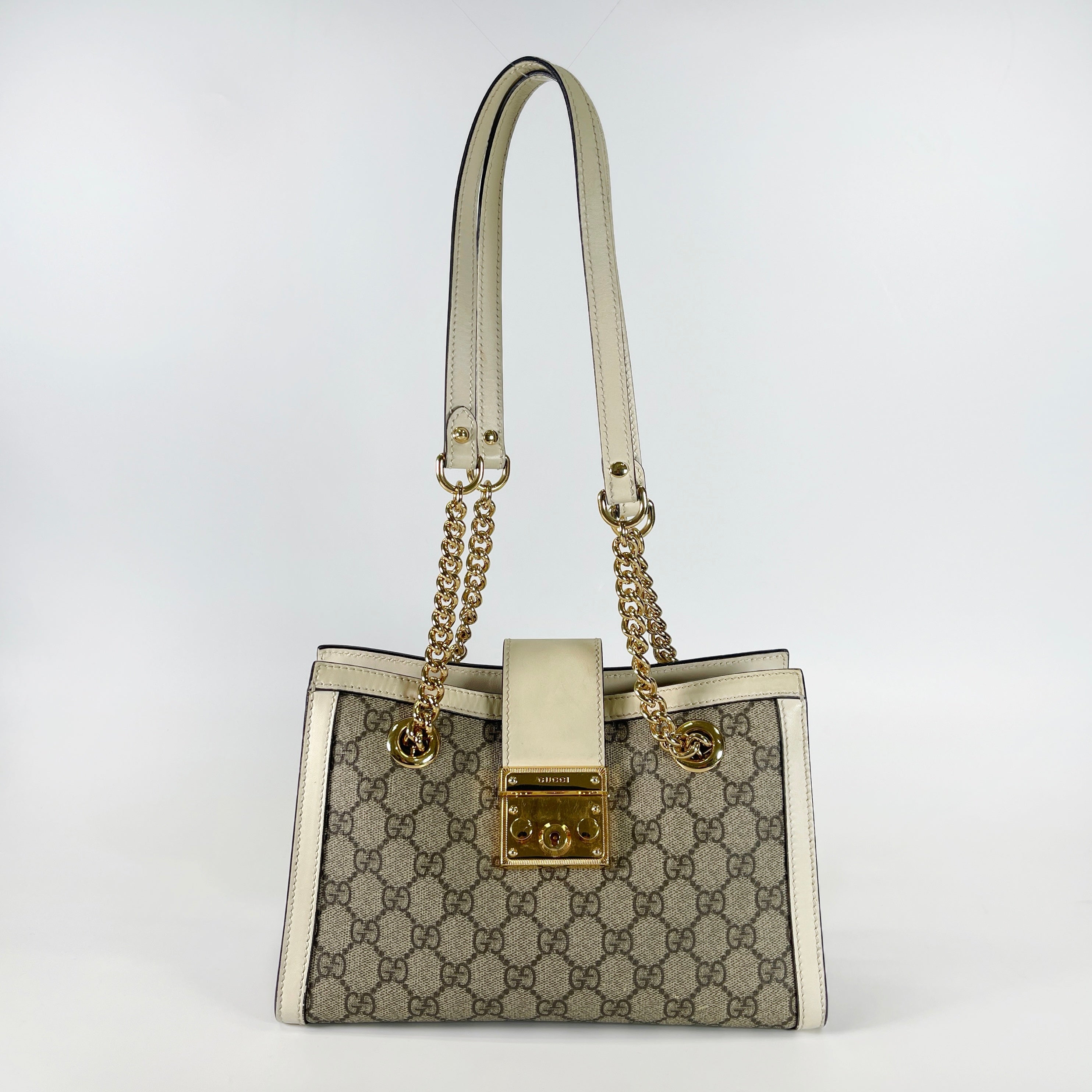 2603 secondhand GUCCI Padlock GG Small Shoulder bag