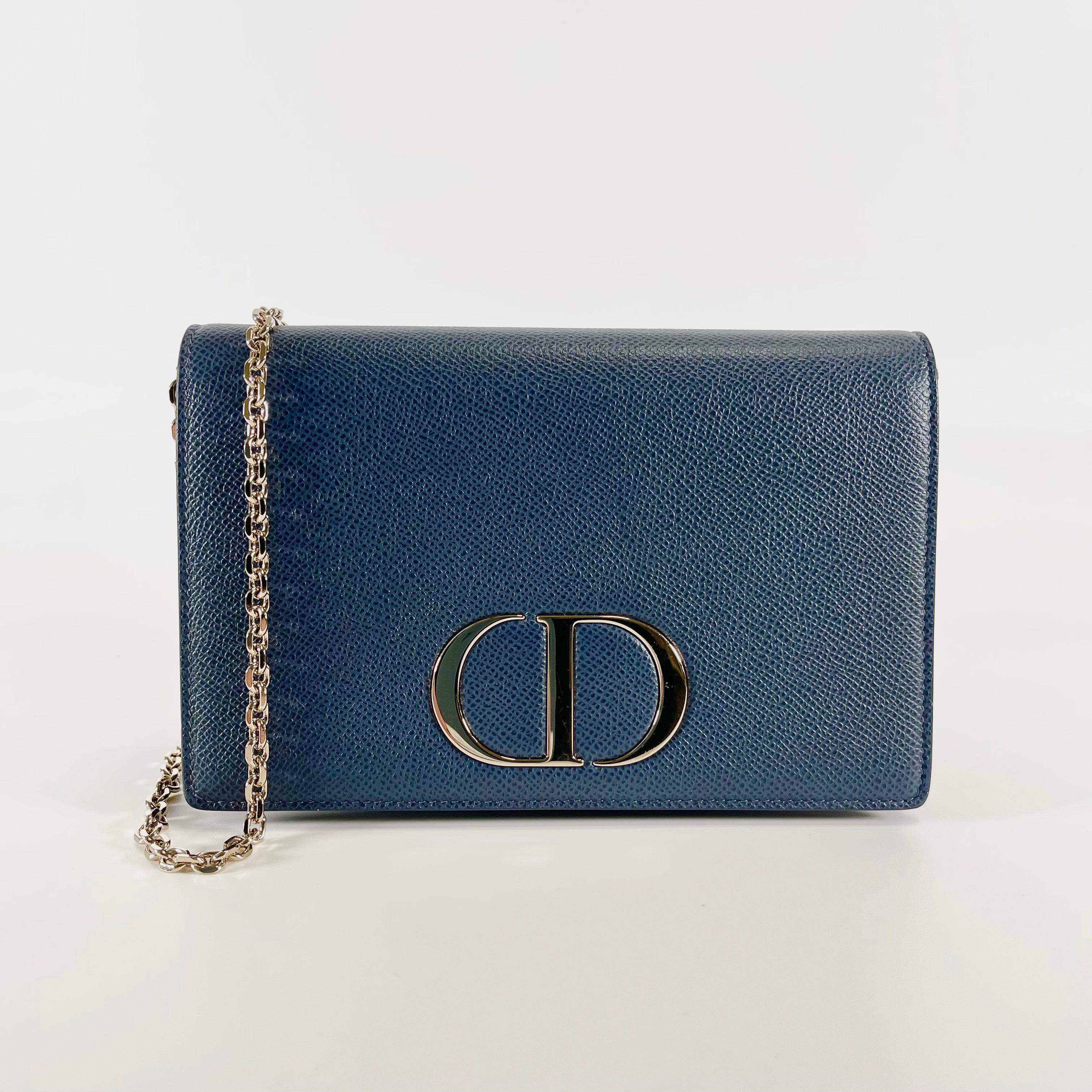 2602 secondhand CD brand bag Chain Shoulder dark gray strap