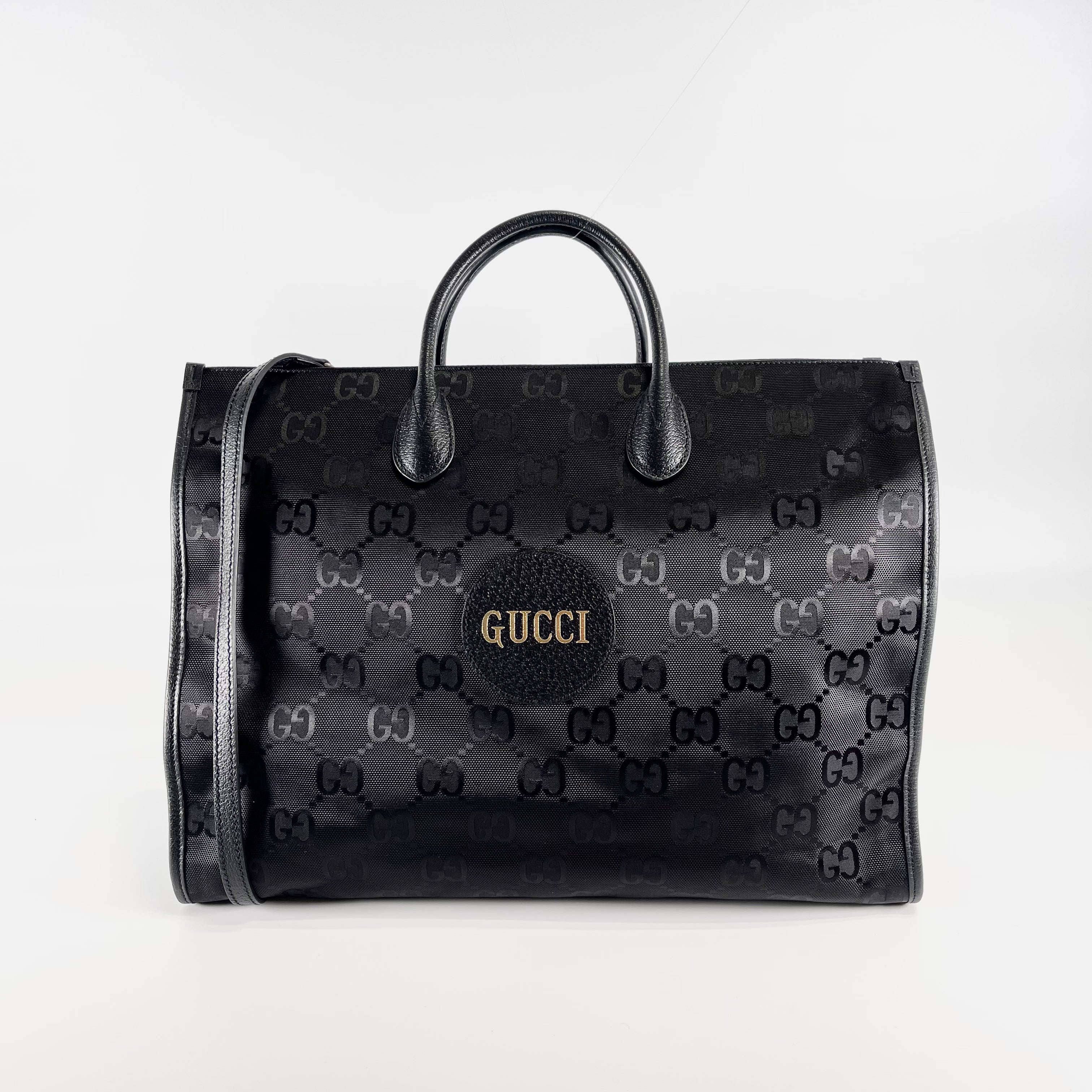 2602 secondhand GUCCI GG nylon Off the Grid 2way Tote Bag