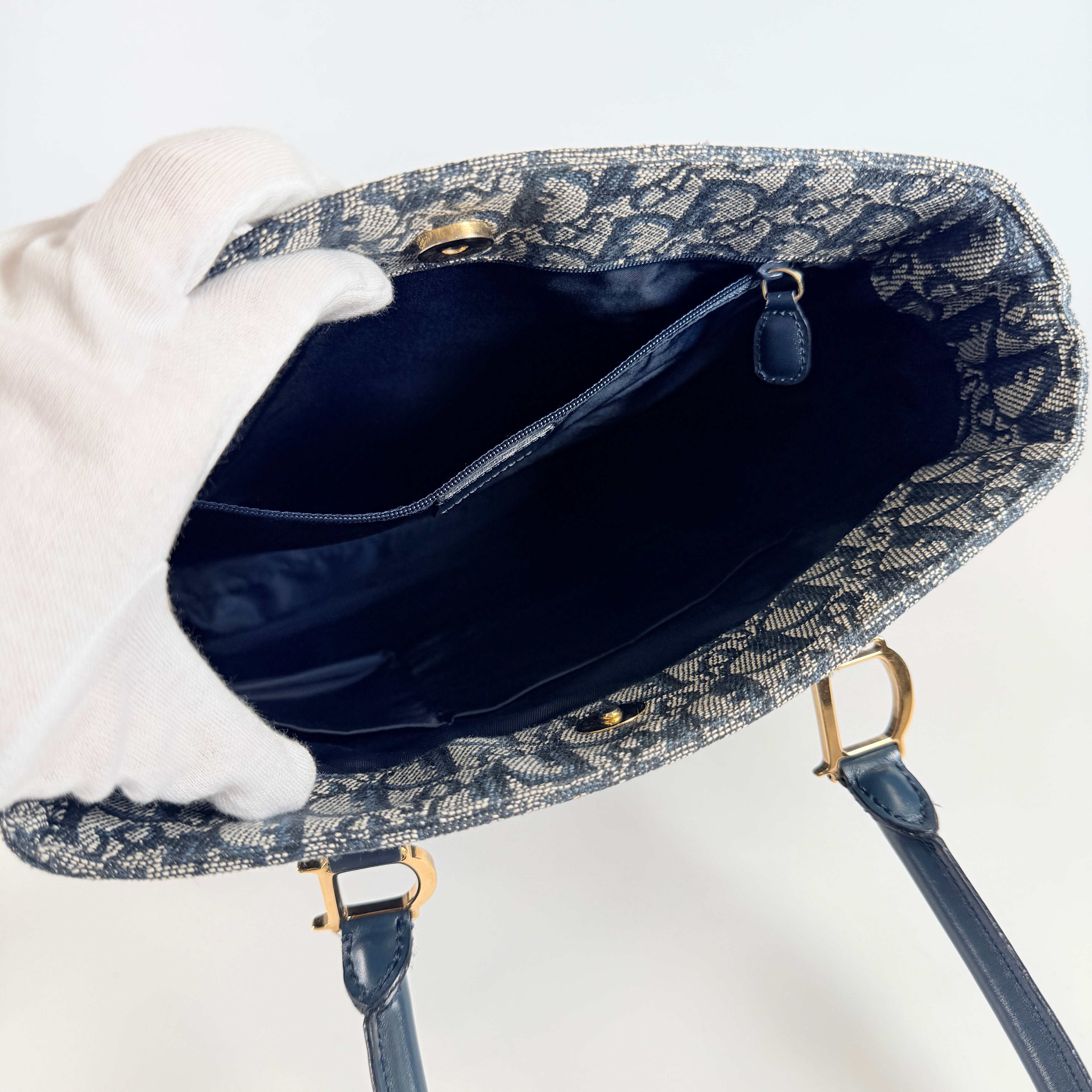 2607 secondhand Christian Dior Oblique Tote Bag