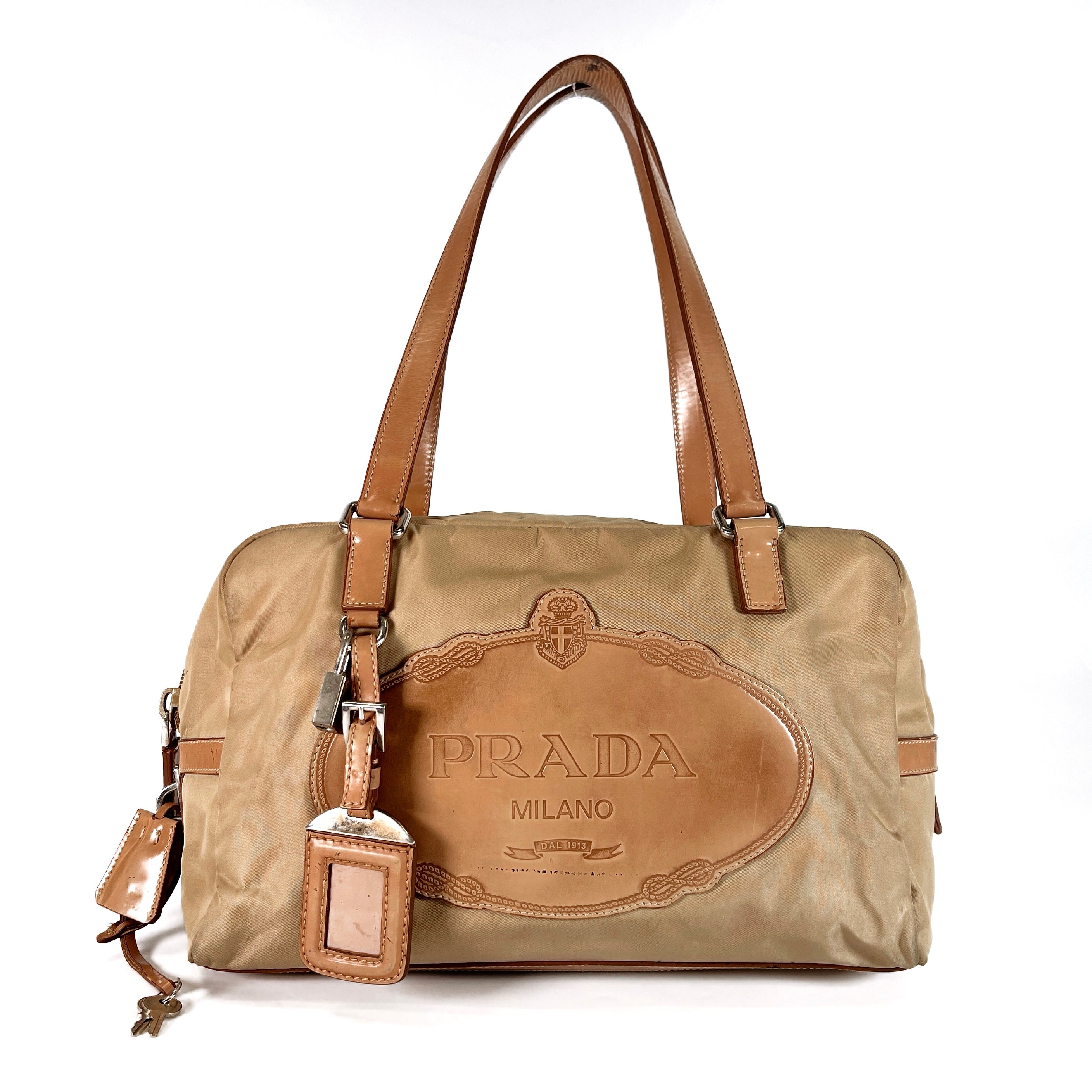 2604 secondhand PRADA nylon Shoulder bag