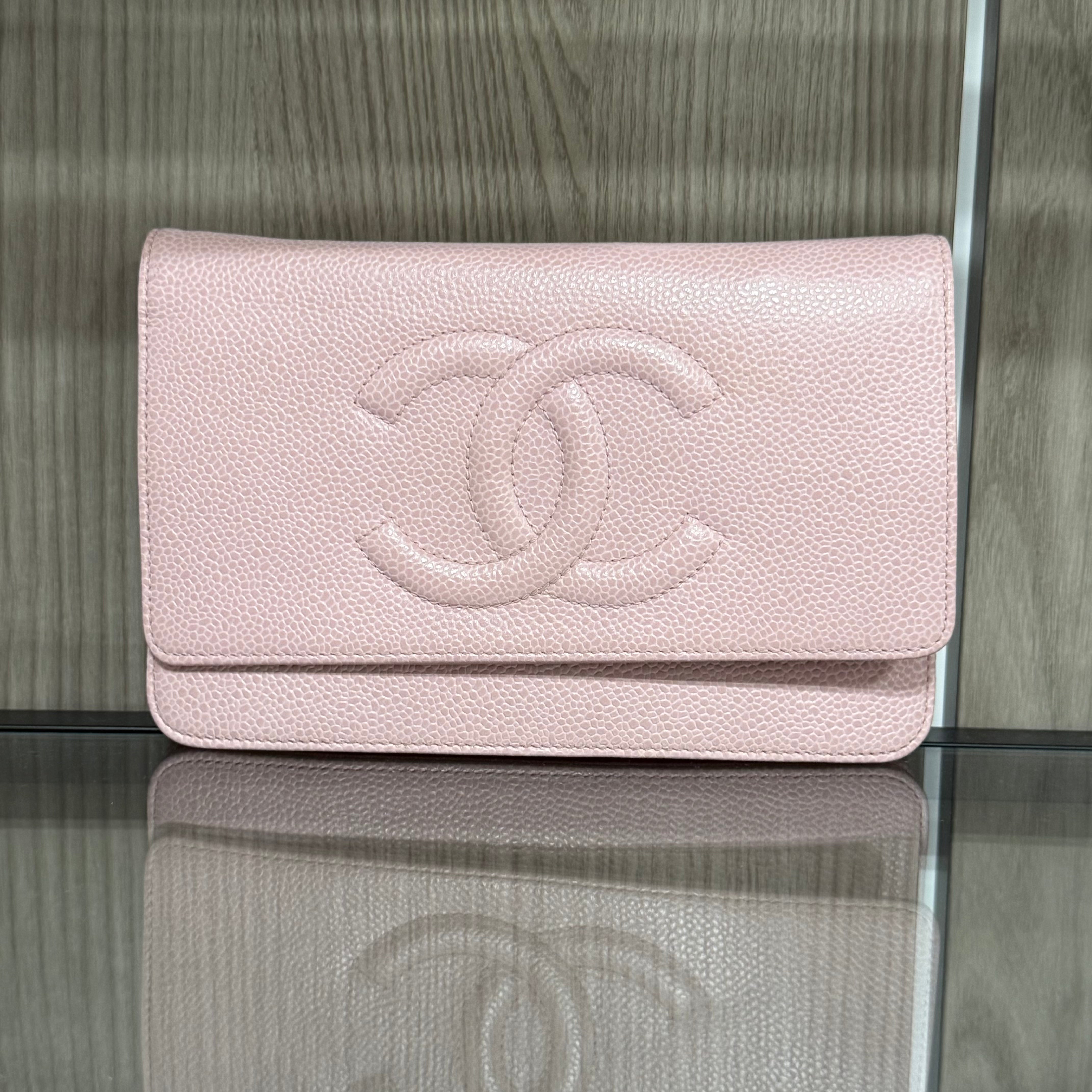 2506 CHANEL Chain Wallet Pink