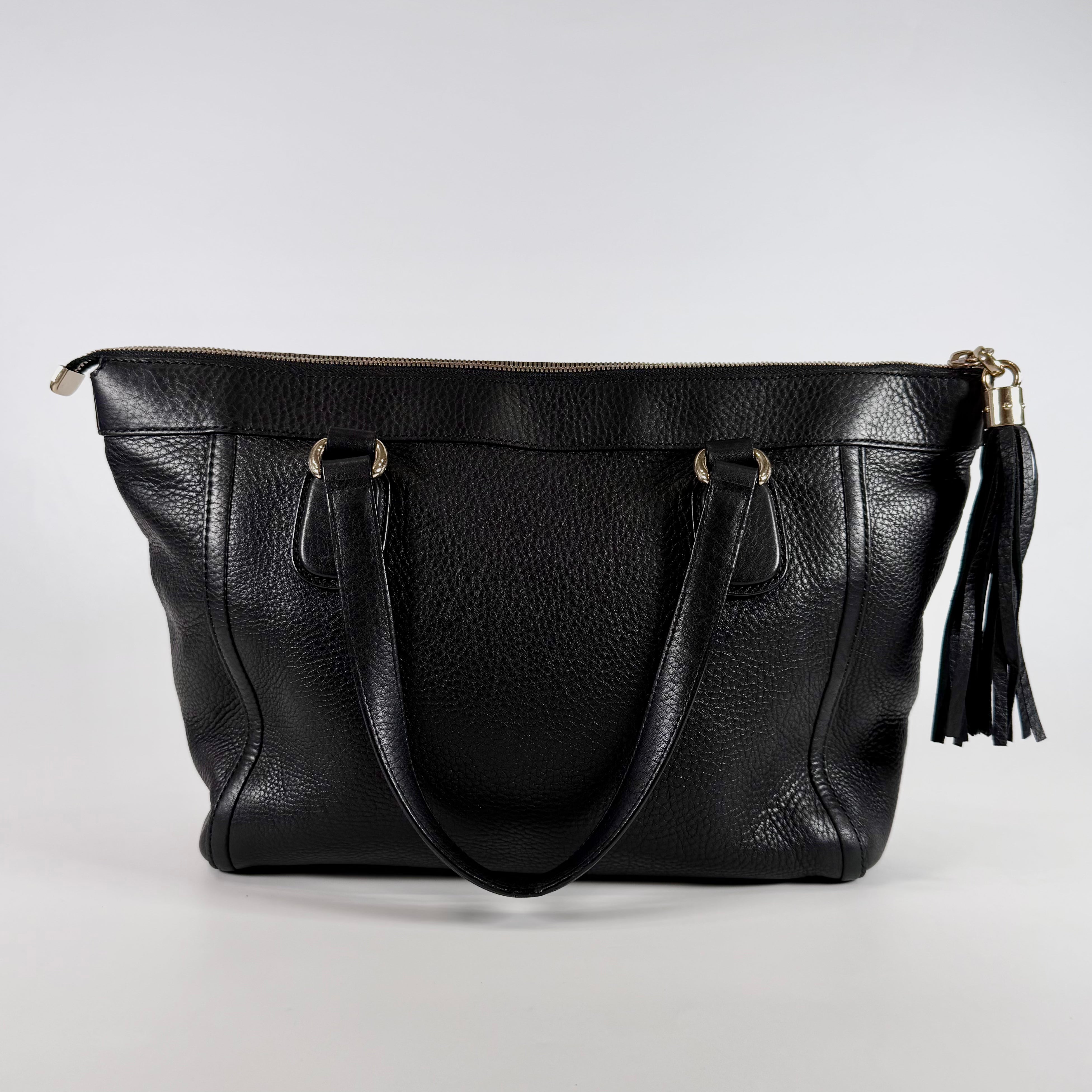 2608 secondhand GUCCI Tote Bag Soho black