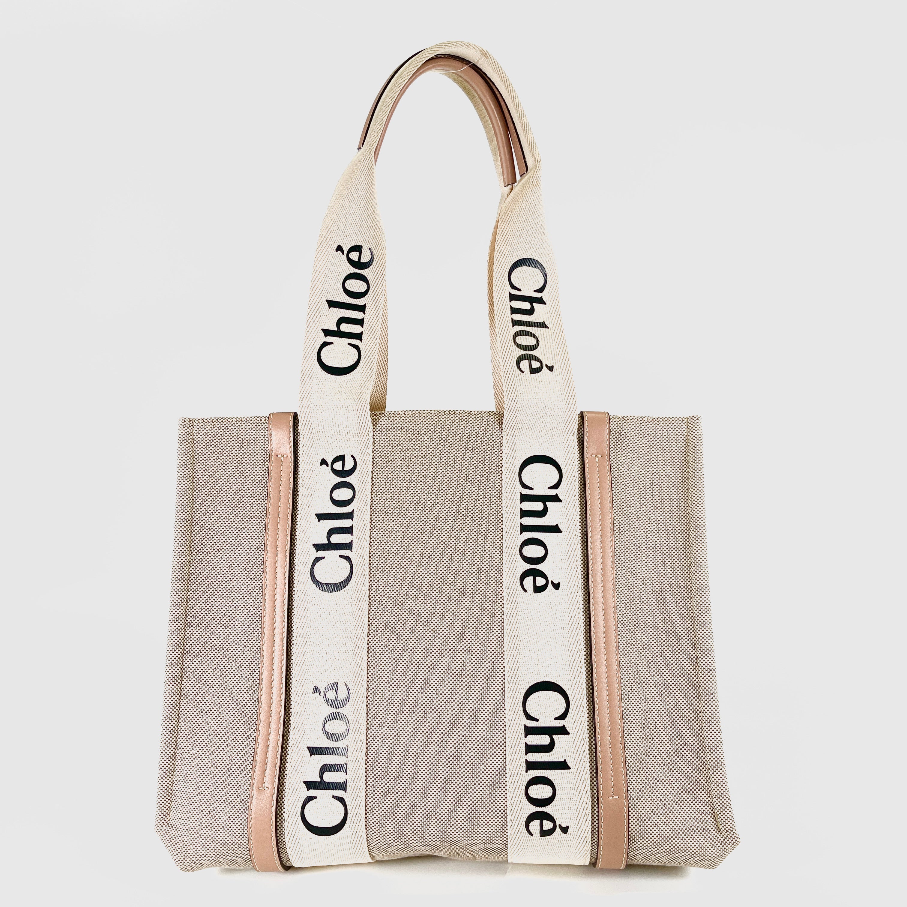 2605 secondhand Chloe Woody medium Tote Bag