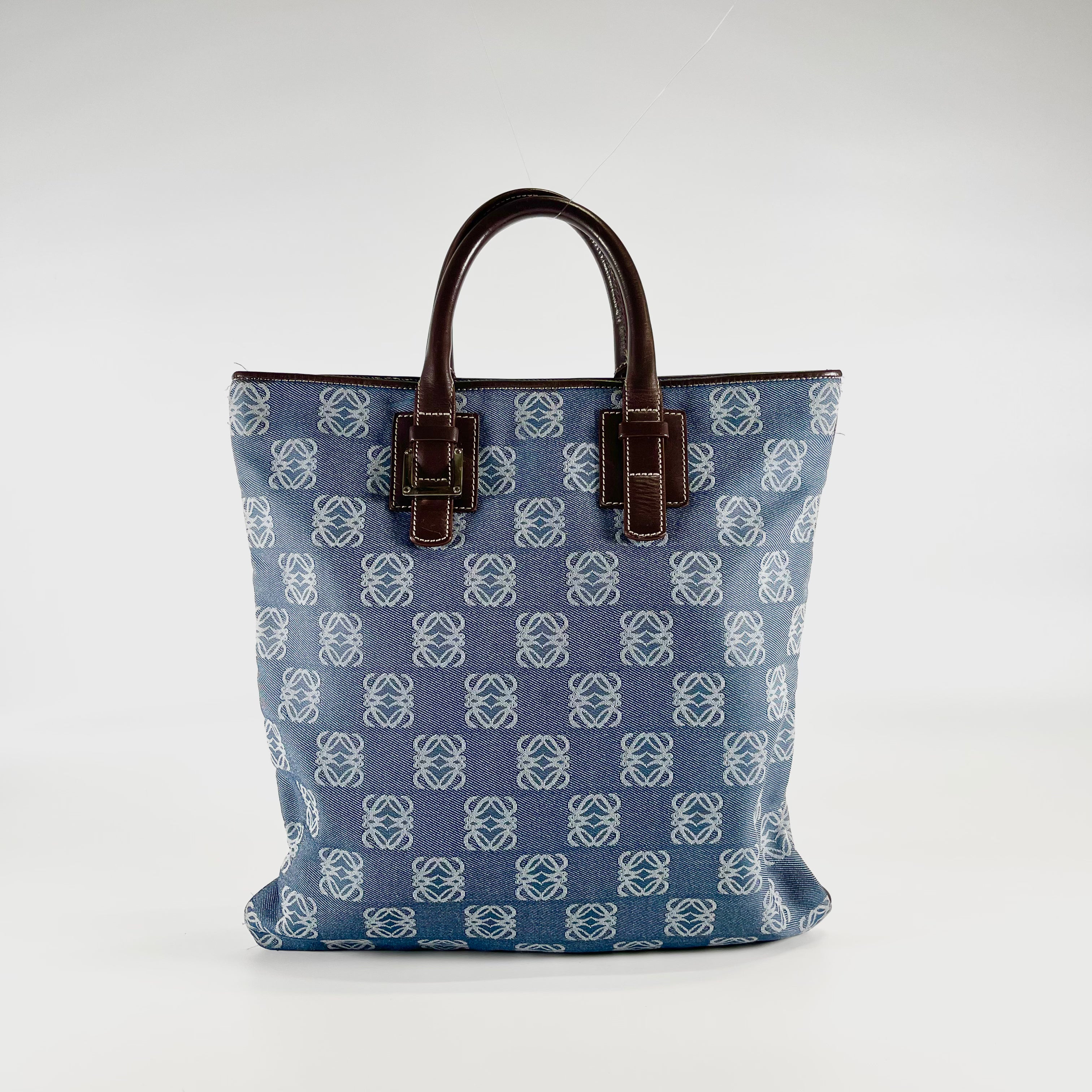 2601 secondhand LOEWE denim hand bag
