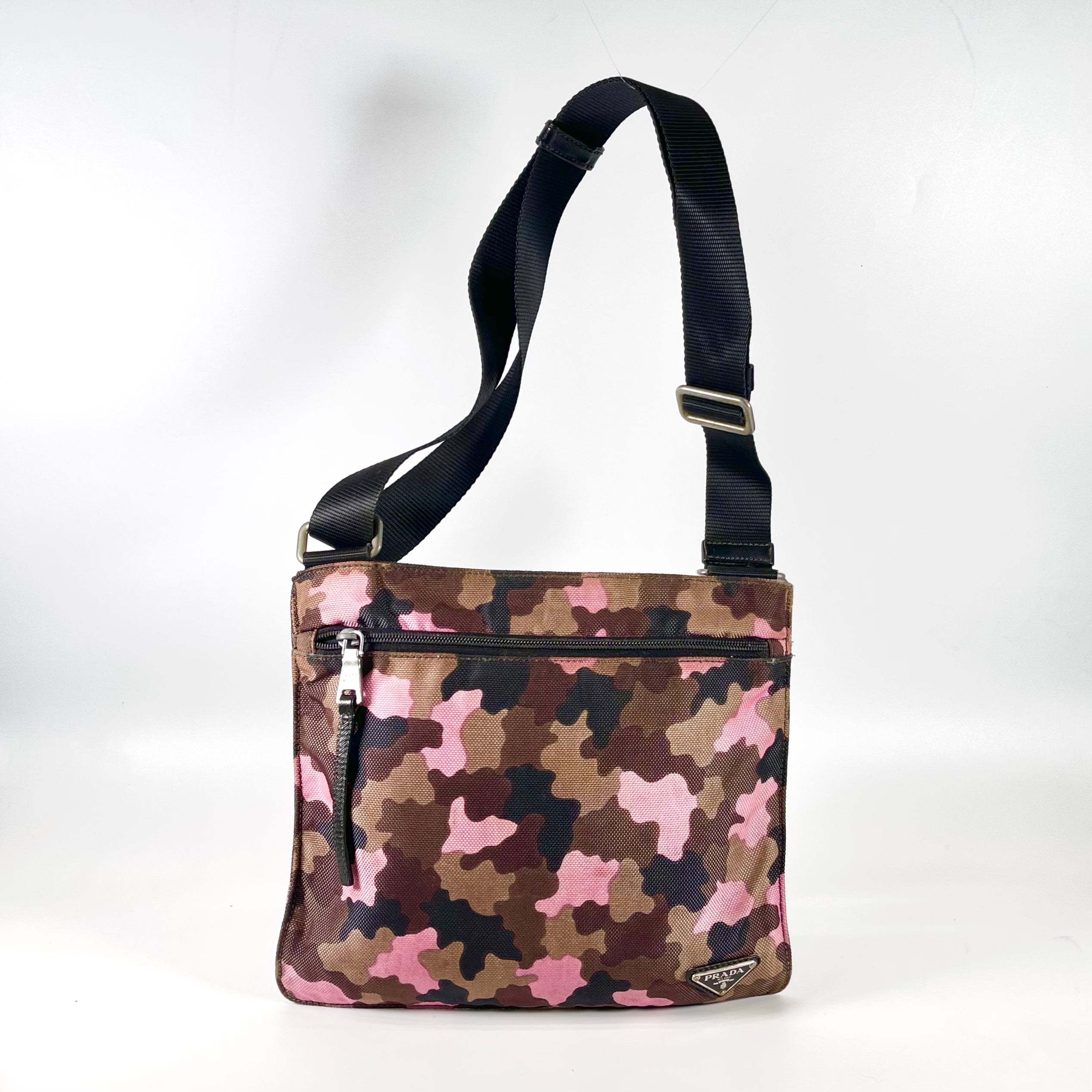 2511 PRADA Prada Canvas Shoulder Bag