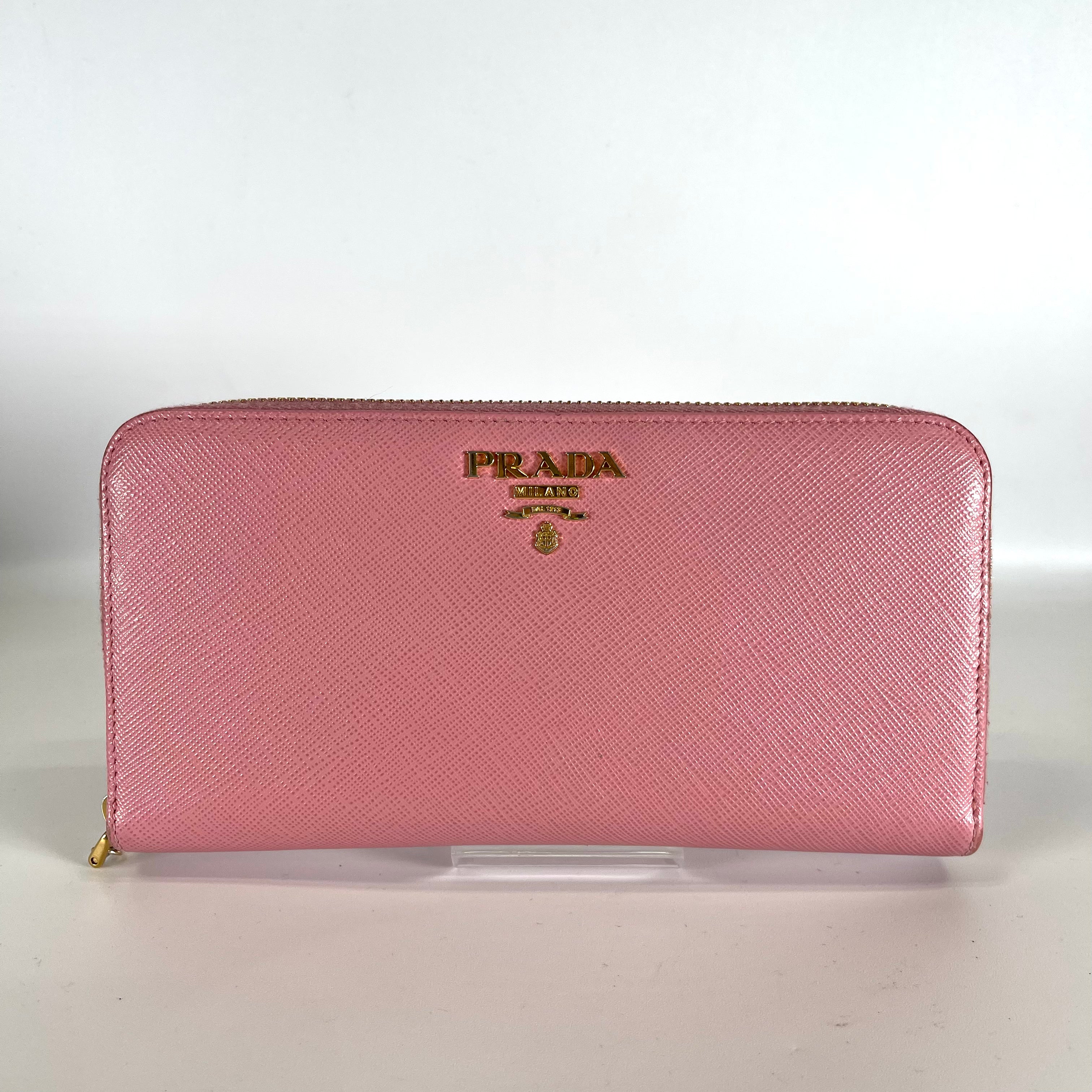 2512 secondhand PRADA long wallet
