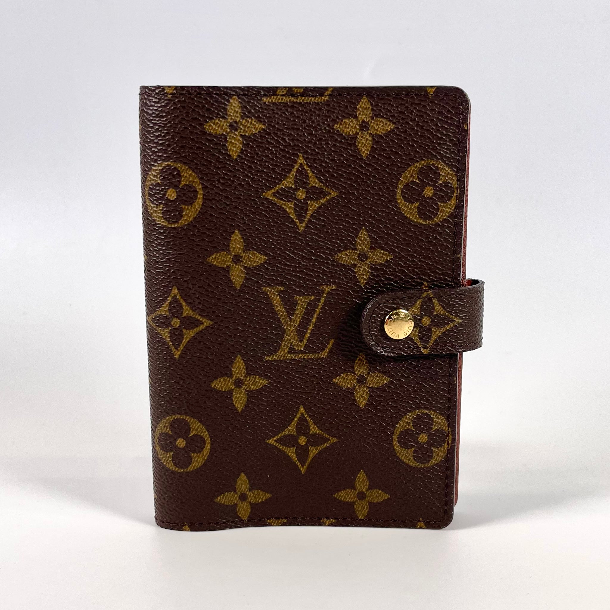 2510 Louis Vuitton Vuitton Monogram Agenda PM Brown Notebook Cover