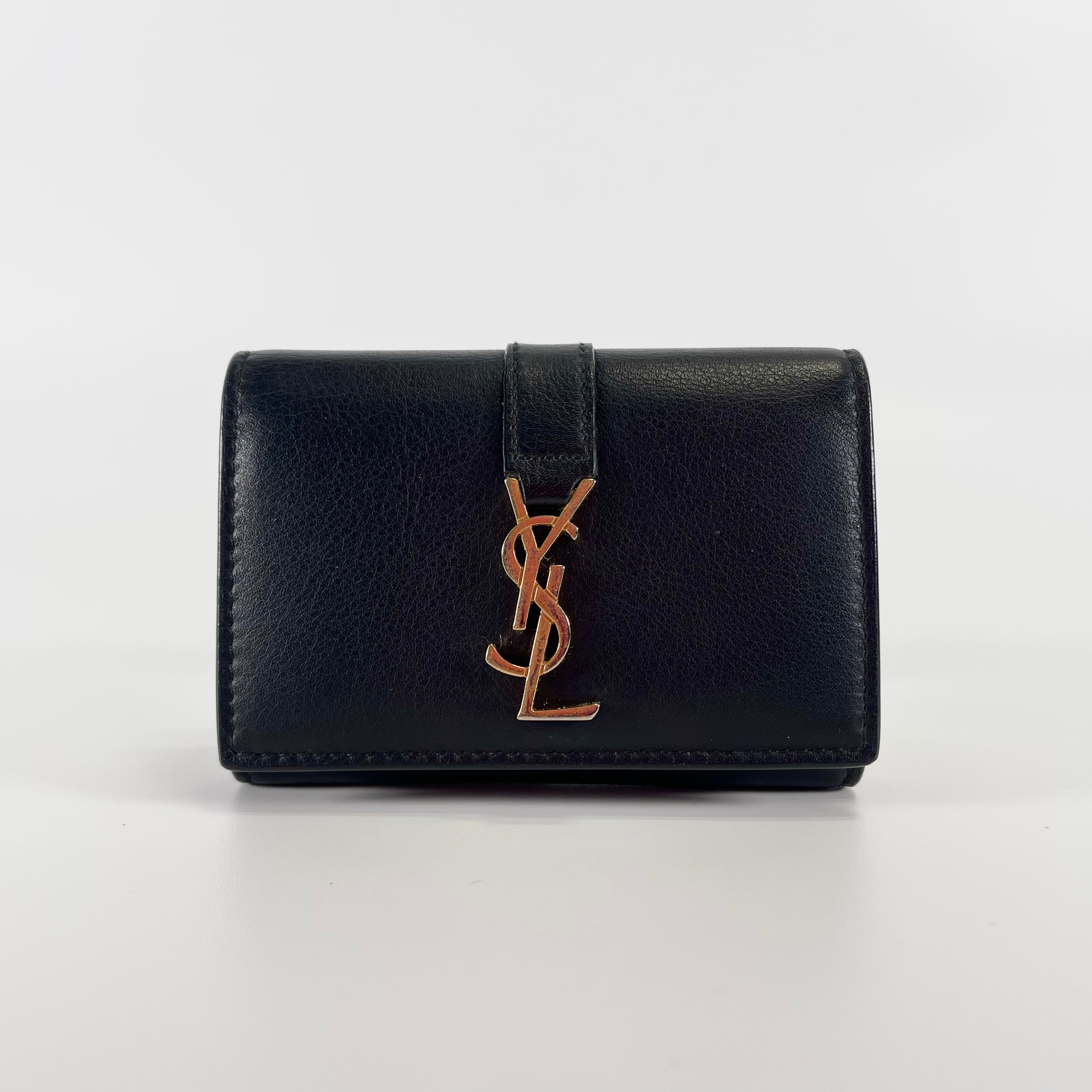 2602 secondhand SAINTLAURENT YSL logo 6 Ren key case