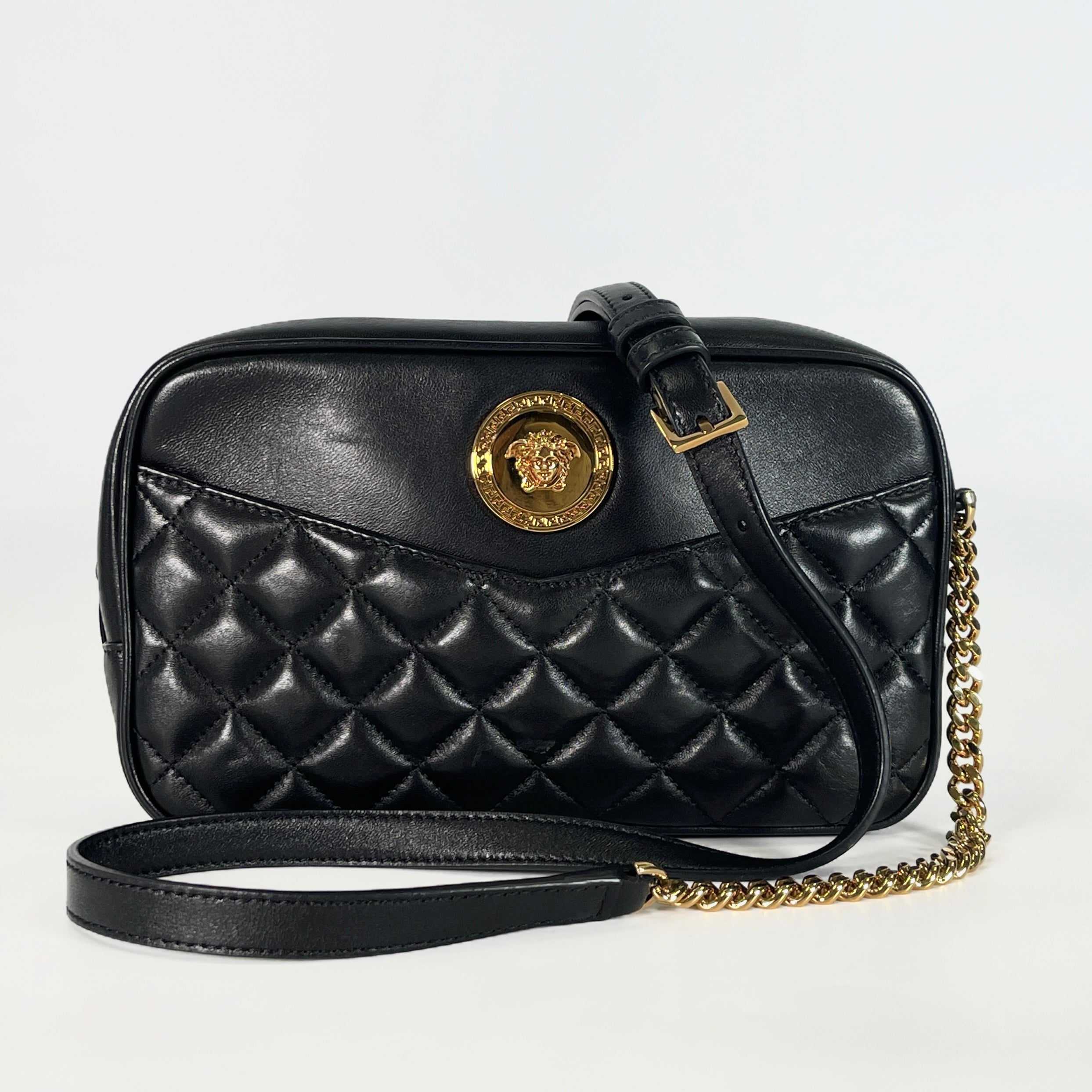 2604 secondhand VERSACE Medusa Shoulder bag