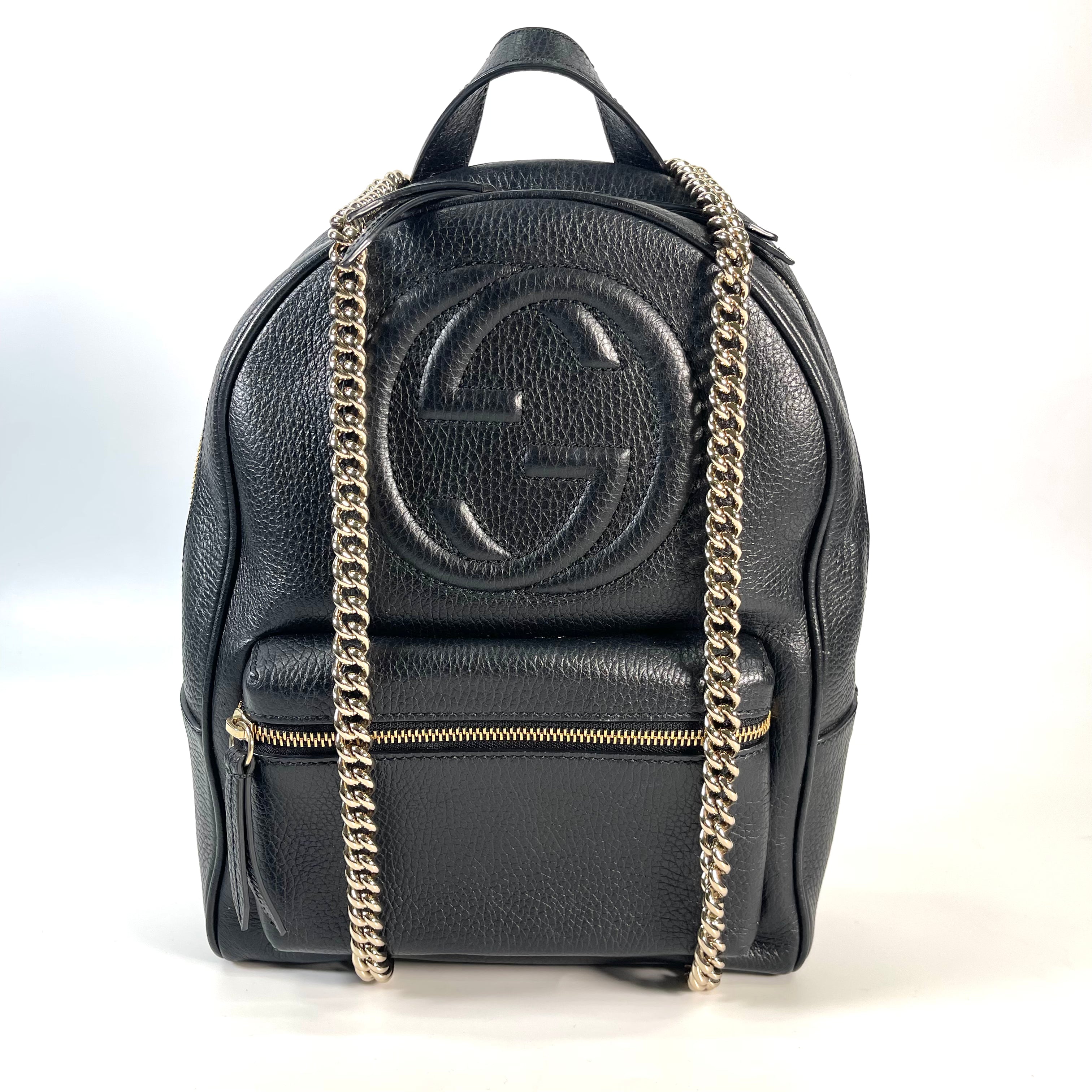 2511 GUCCI backpack Soho leather black