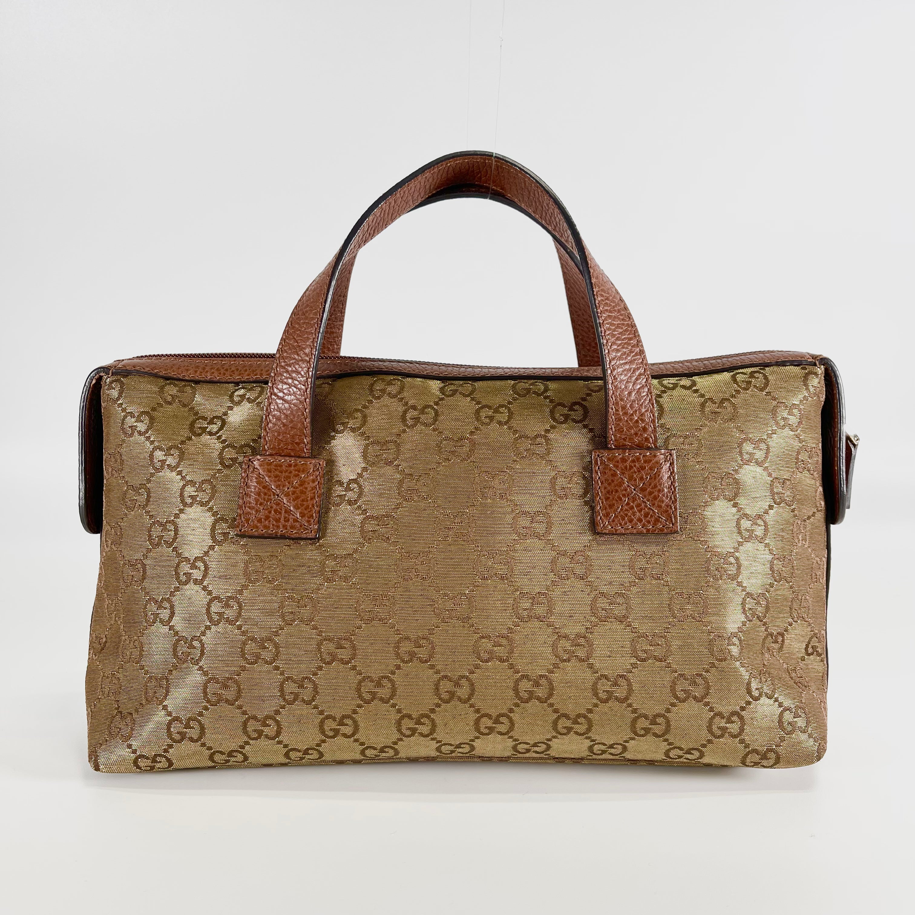 2603 secondhand GUCCI brand bag 264210 gold 57