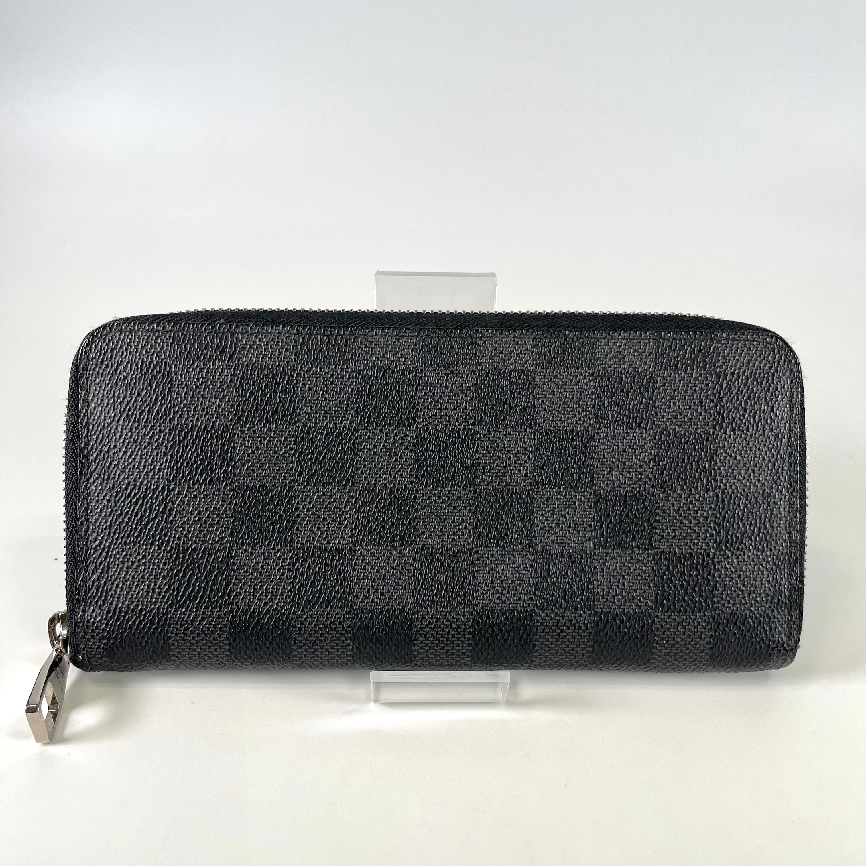 2601 Louis Vuitton Graphite M63095 Zippy Wallet Vertical CA1162