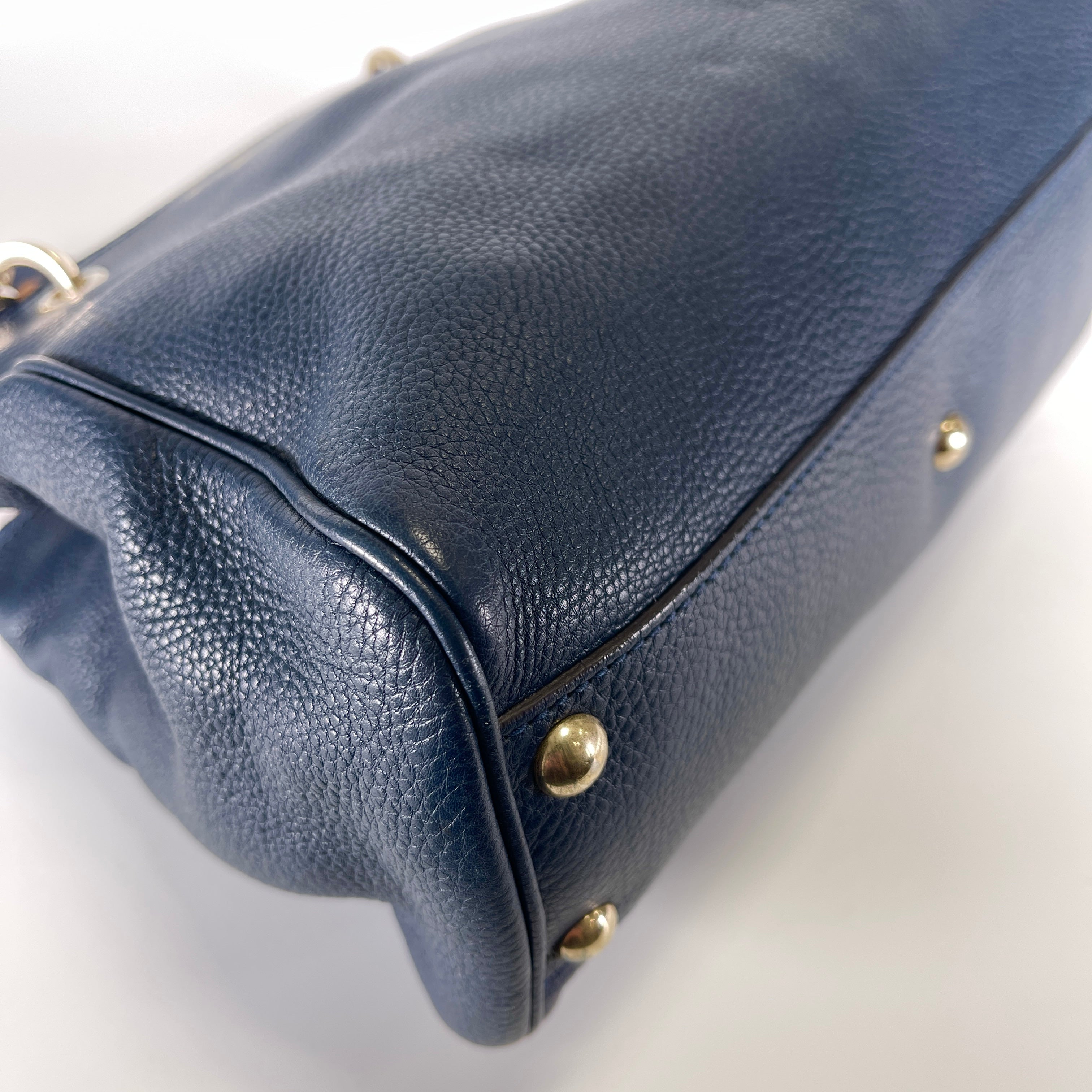 2605 secondhand GUCCI Bamboo 2Way bag