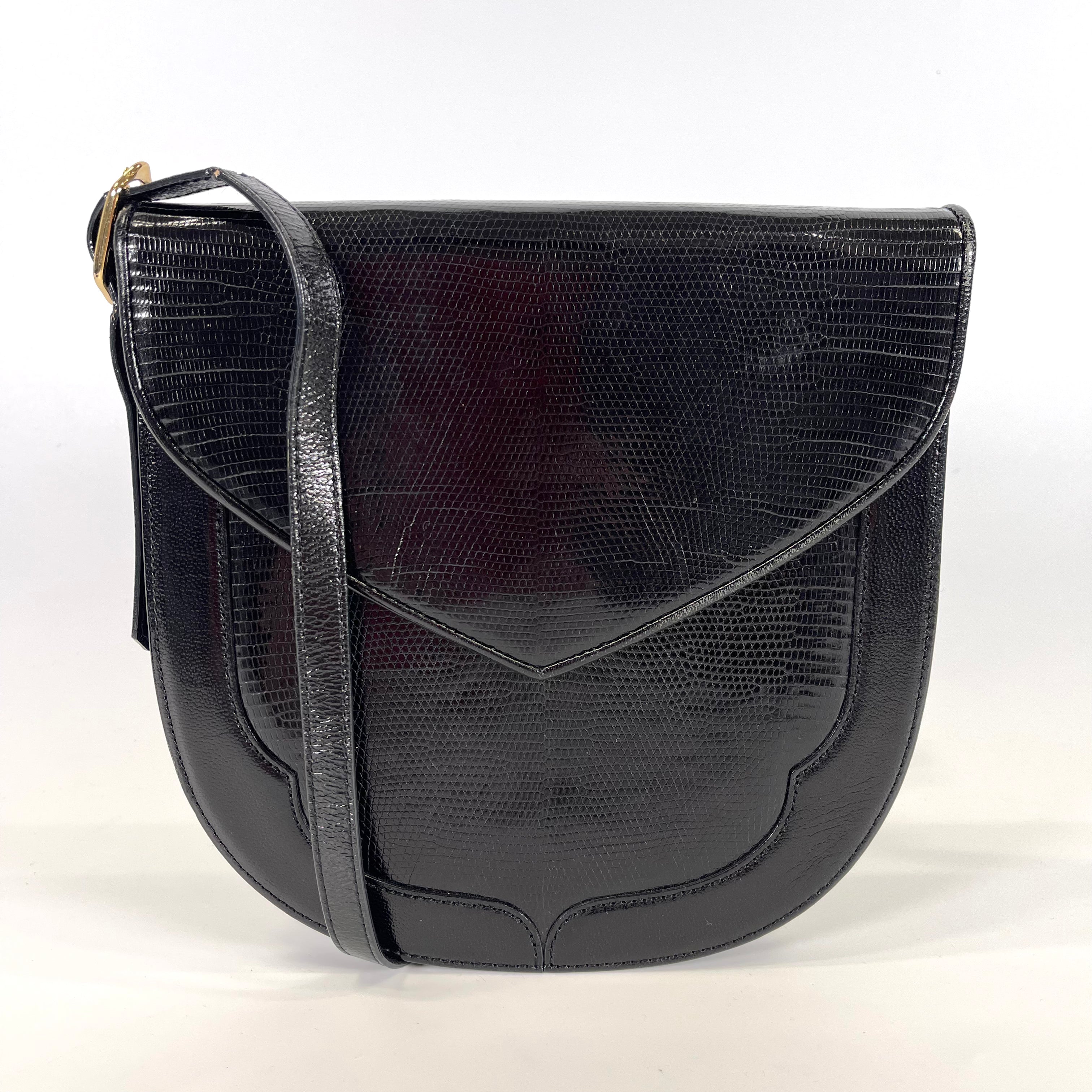 2511 SAINT LAURENT YSL embossed shoulder bag