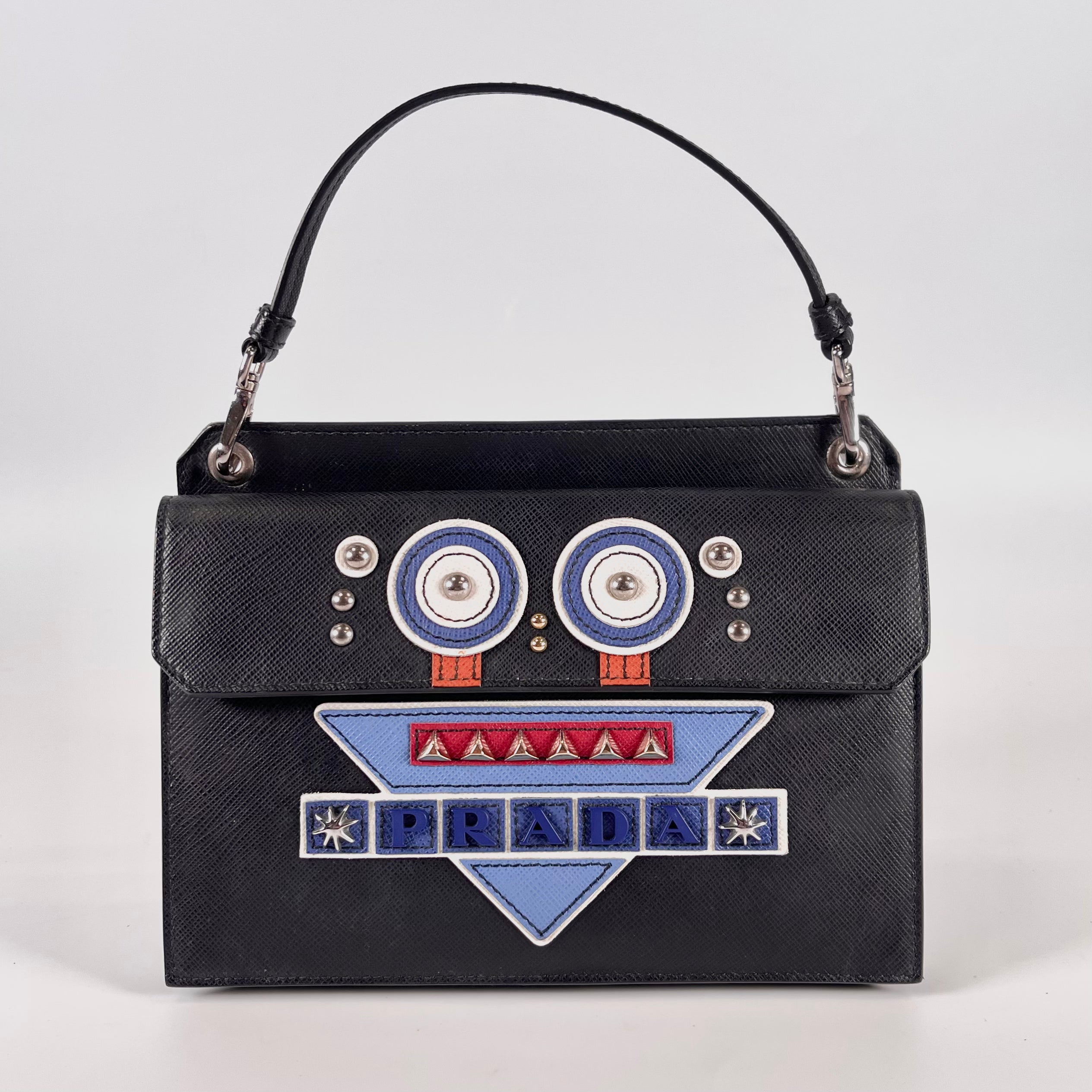 2602 secondhand PRADA robot Shoulder bag