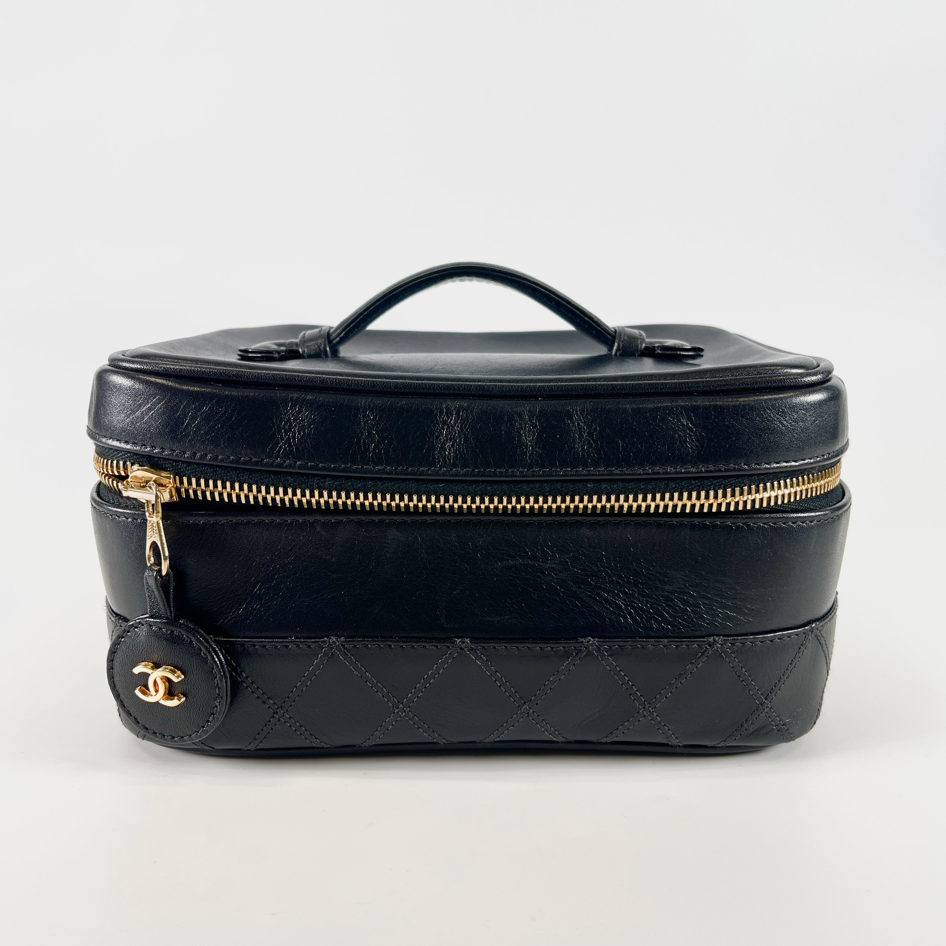 2605 secondhand CHANEL brand bag lambskin Vanity 2363454