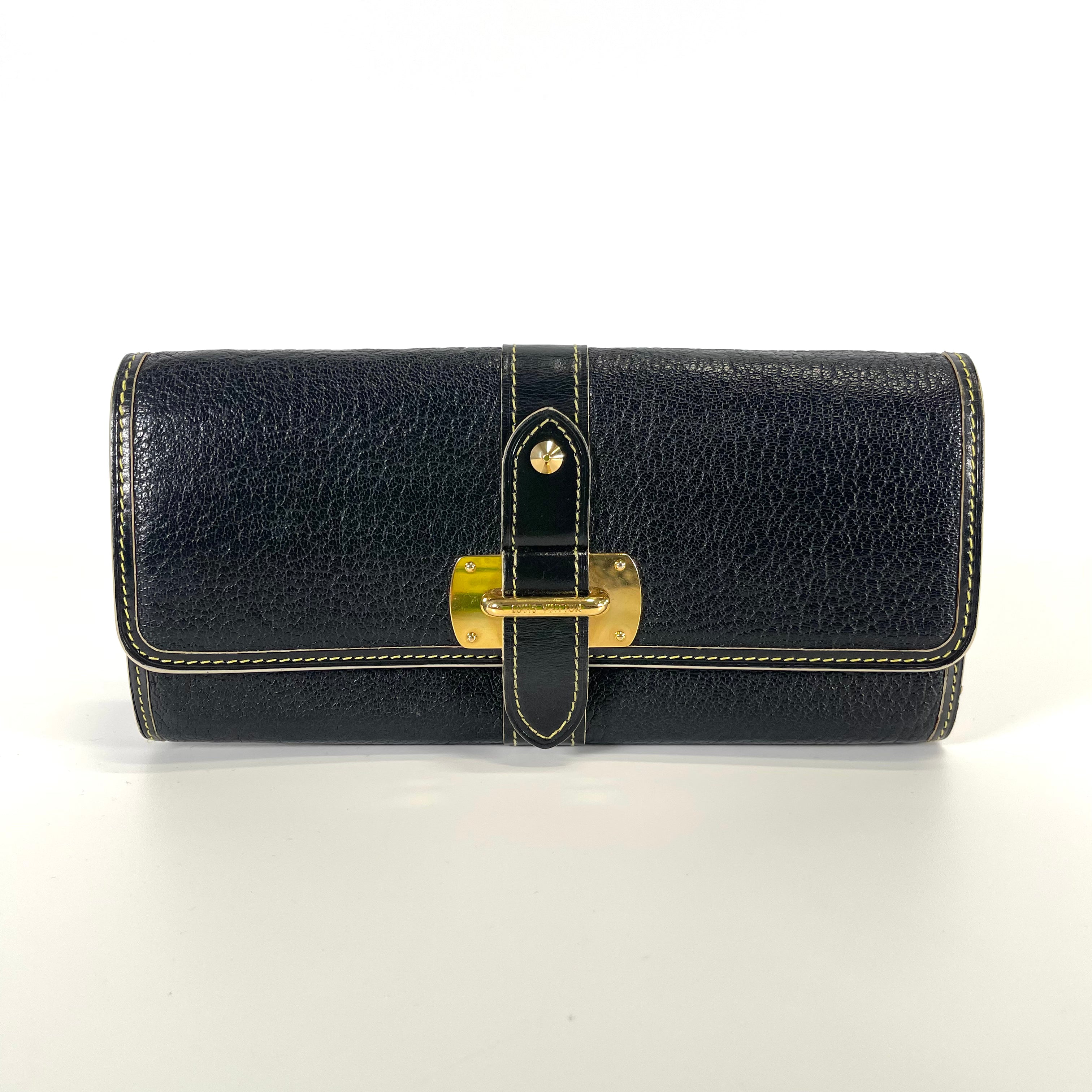 2512 secondhand Louis Vuitton wallet Portefeuille black /