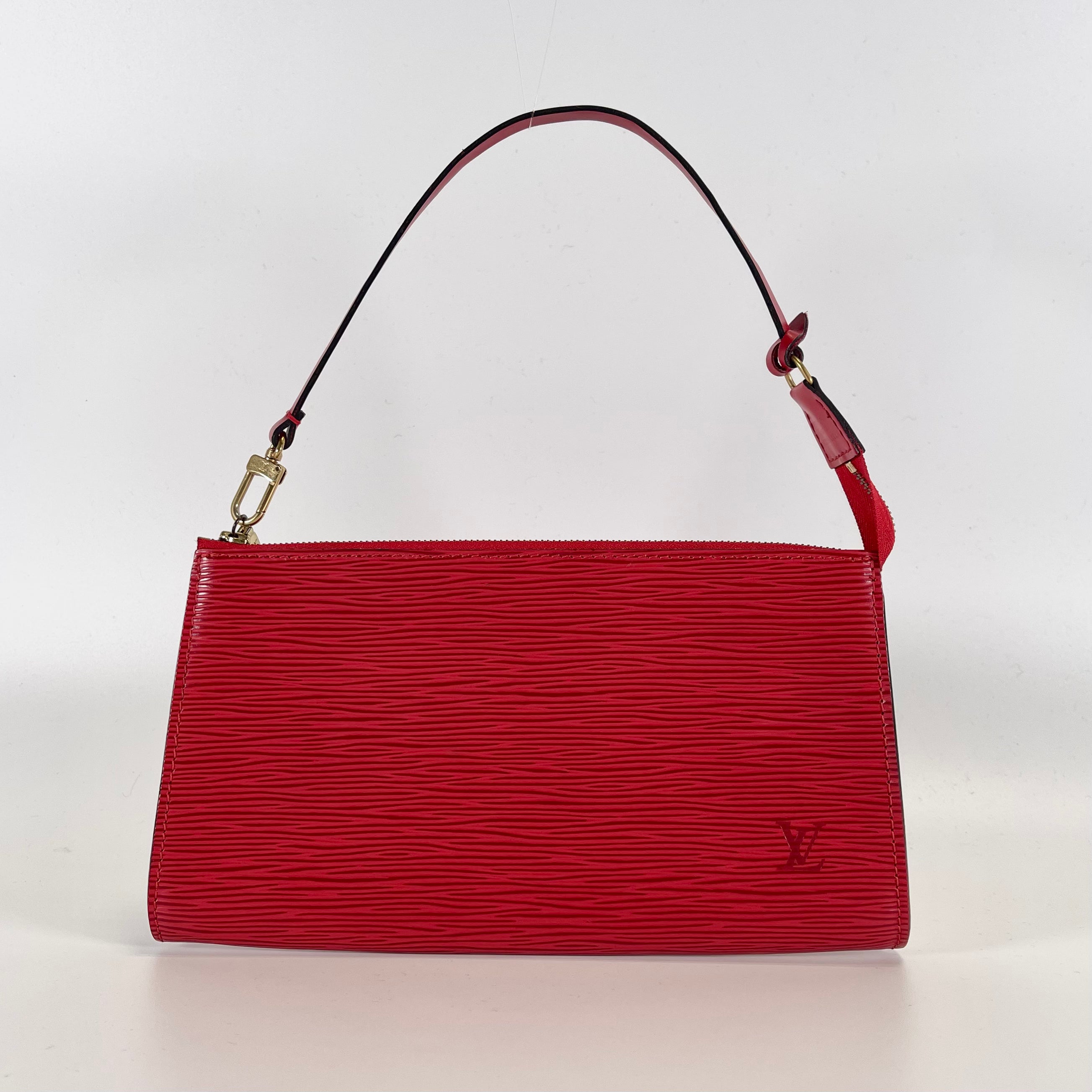 2511 Louis Vuitton Epi Pochette accessories Red