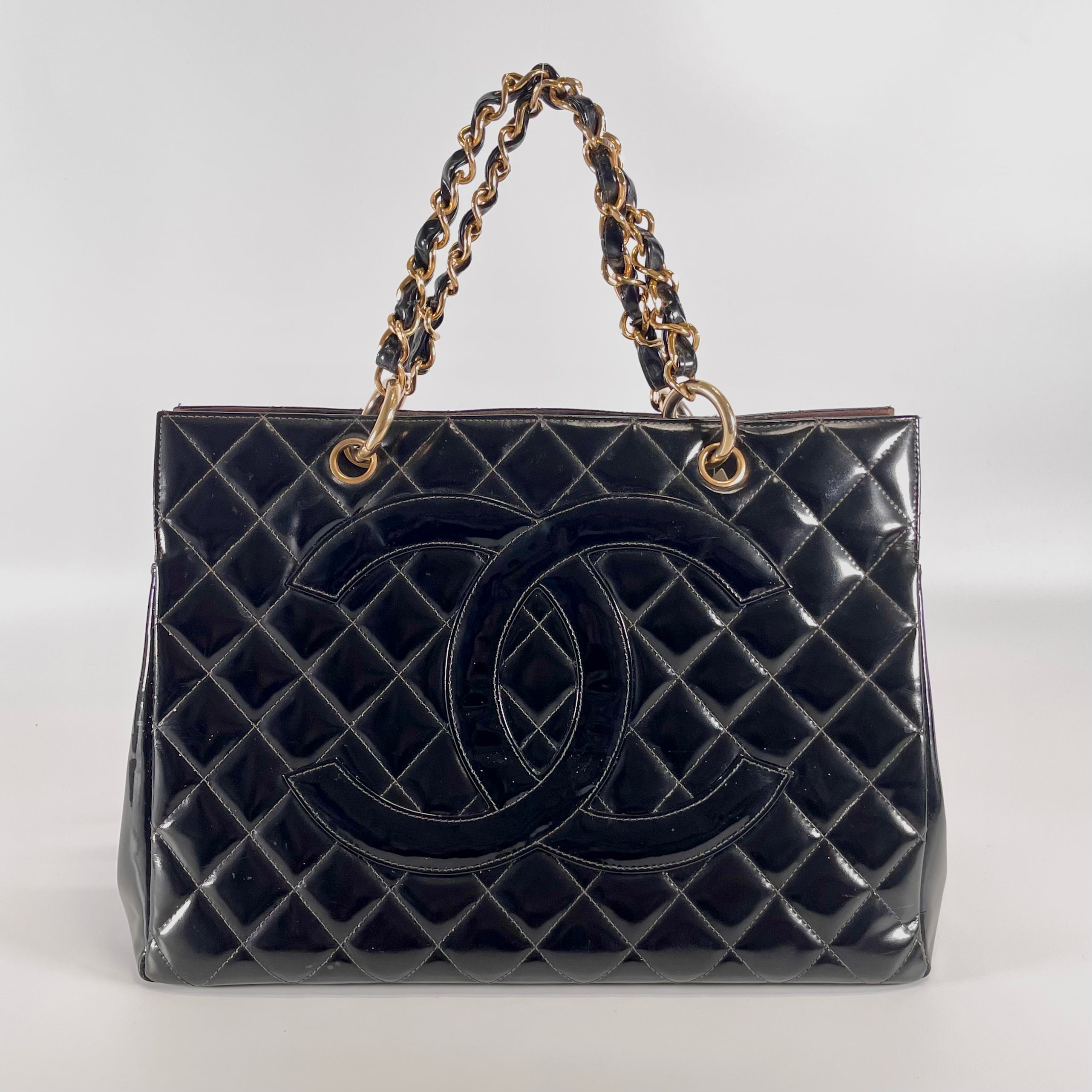 2602 secondhand CHANEL Cocomark Matelasse chain Tote Bag