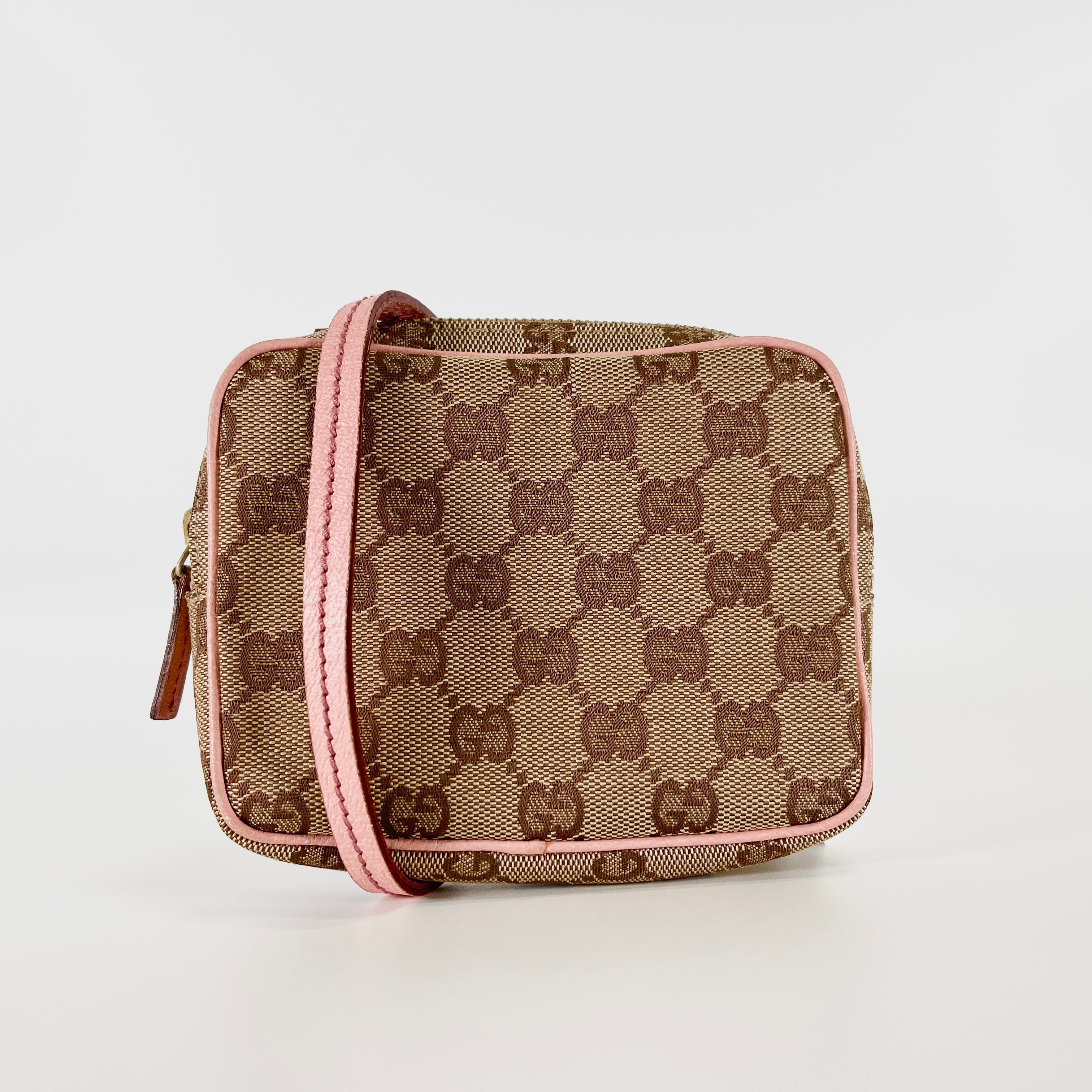 2605 secondhand GUCCI GG canvas mini Shoulder bag