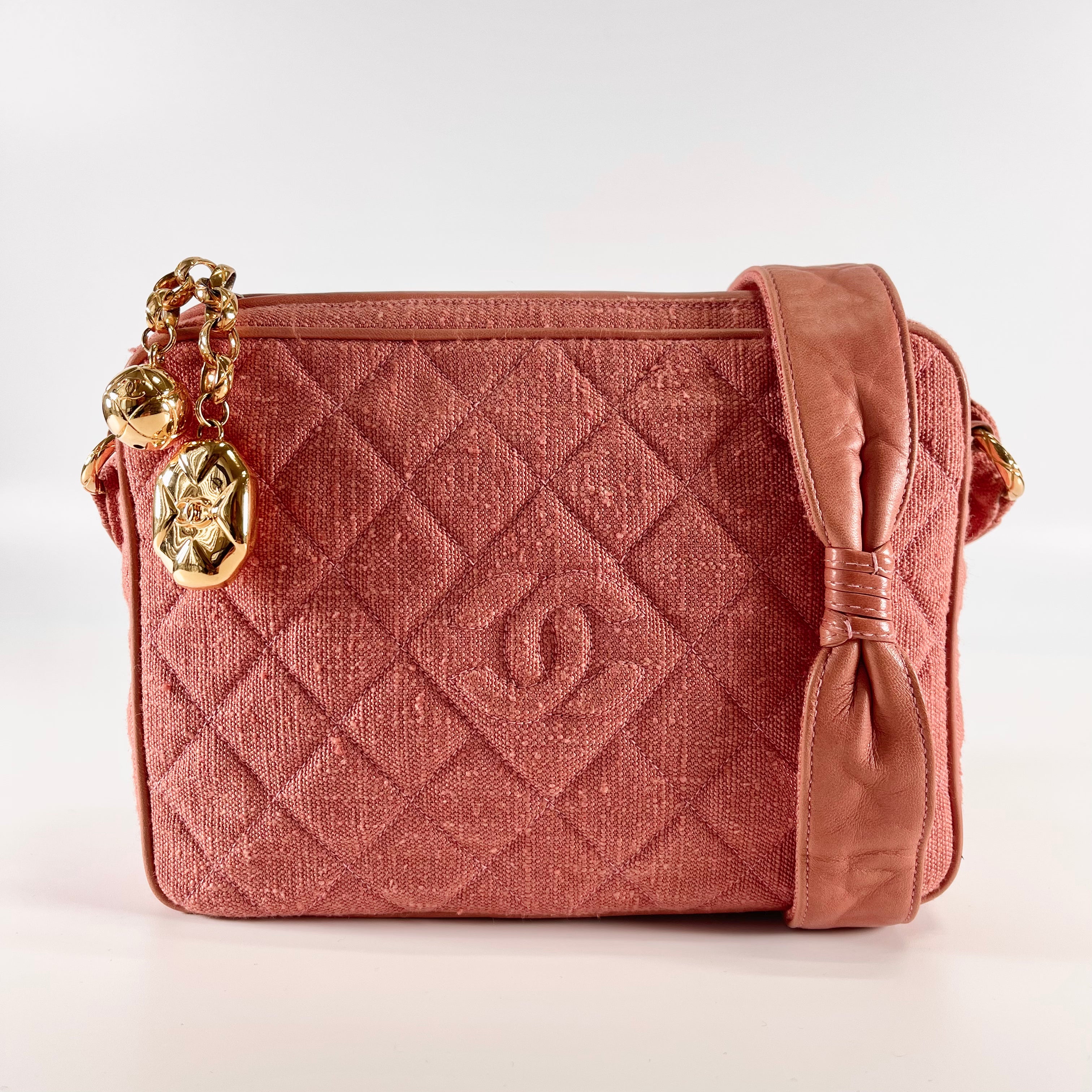 2603 secondhand CHANEL cotton Shoulder bag