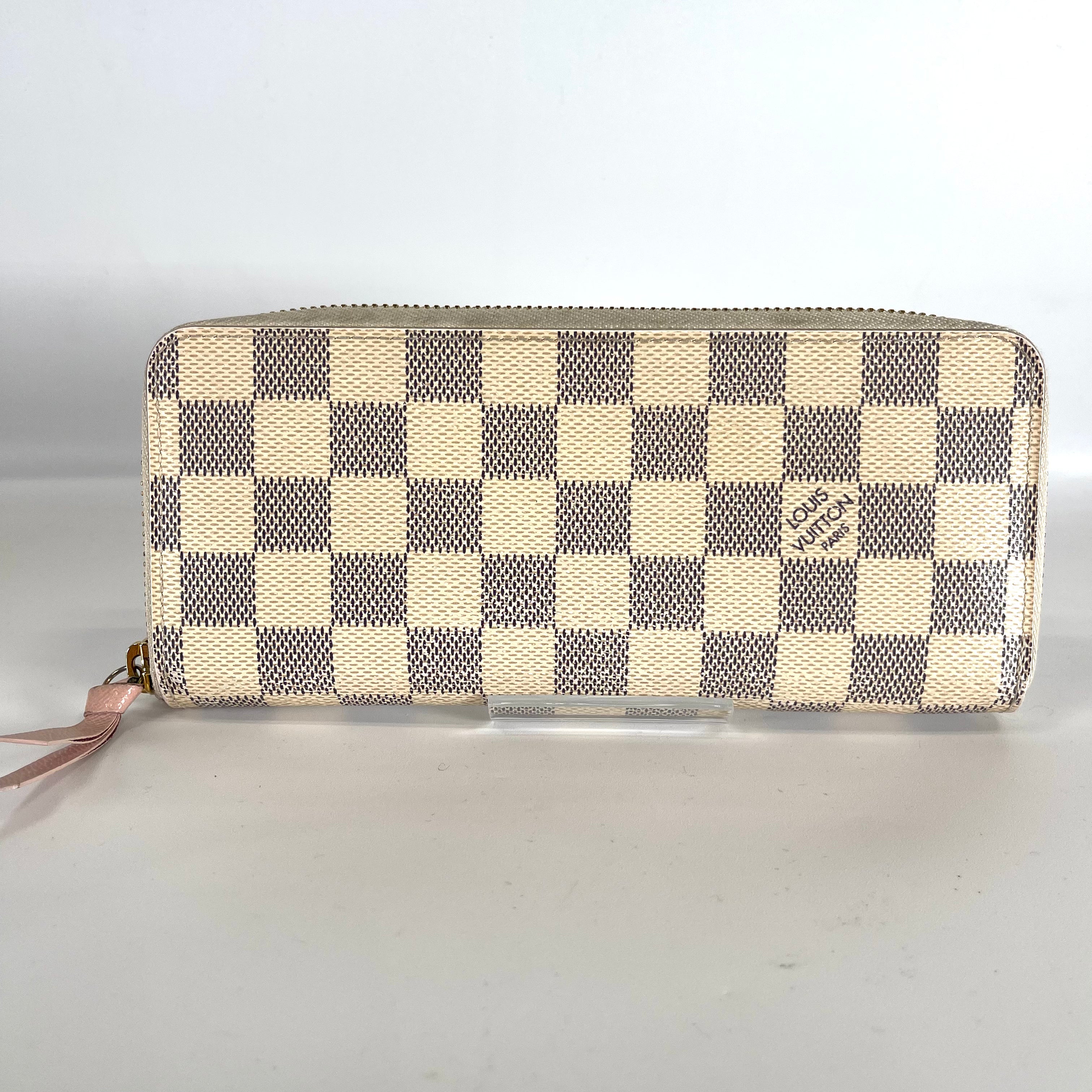 2511 Louis Vuitton Portefeuille Clemence Damier Azur