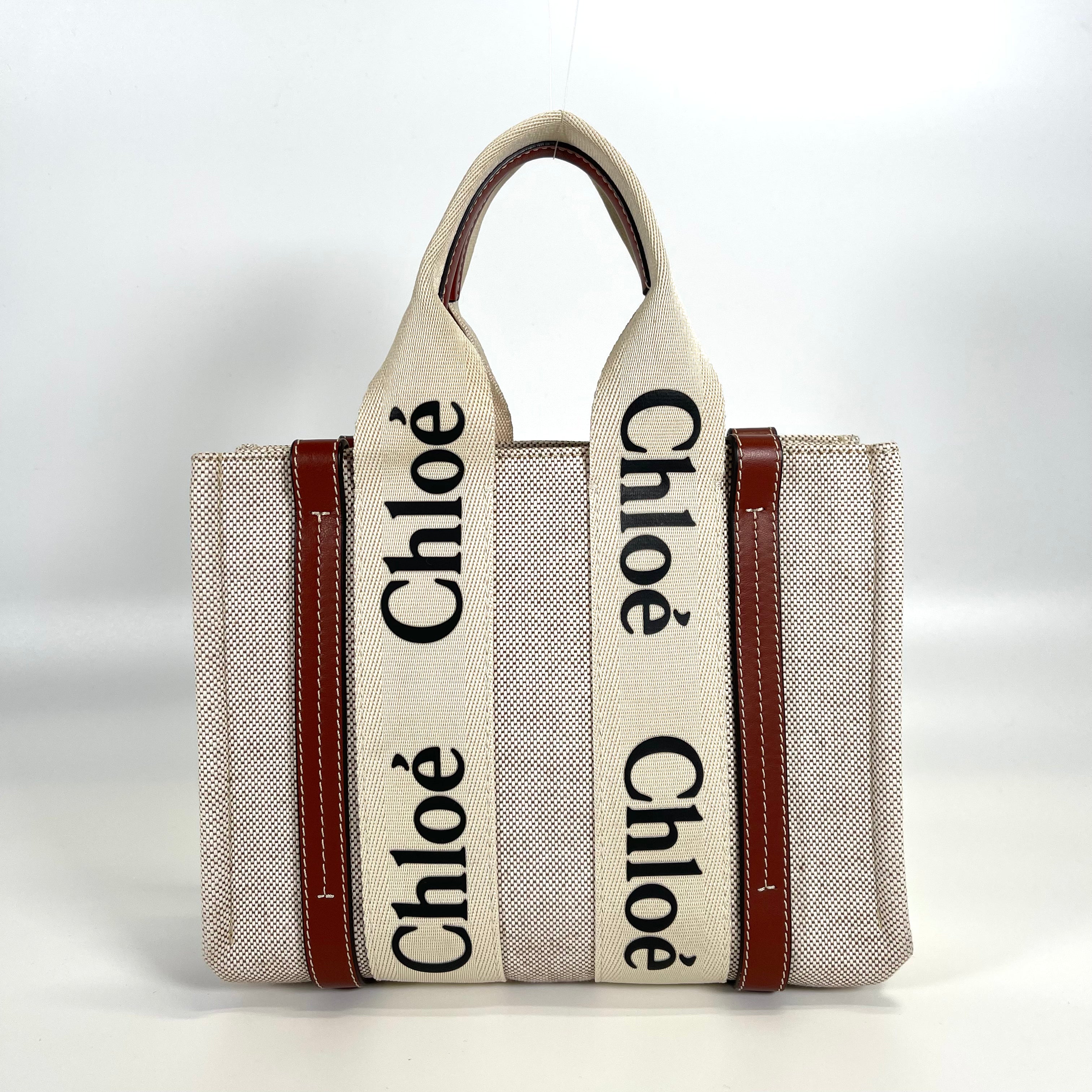 2512 secondhand Chloe Woody beige