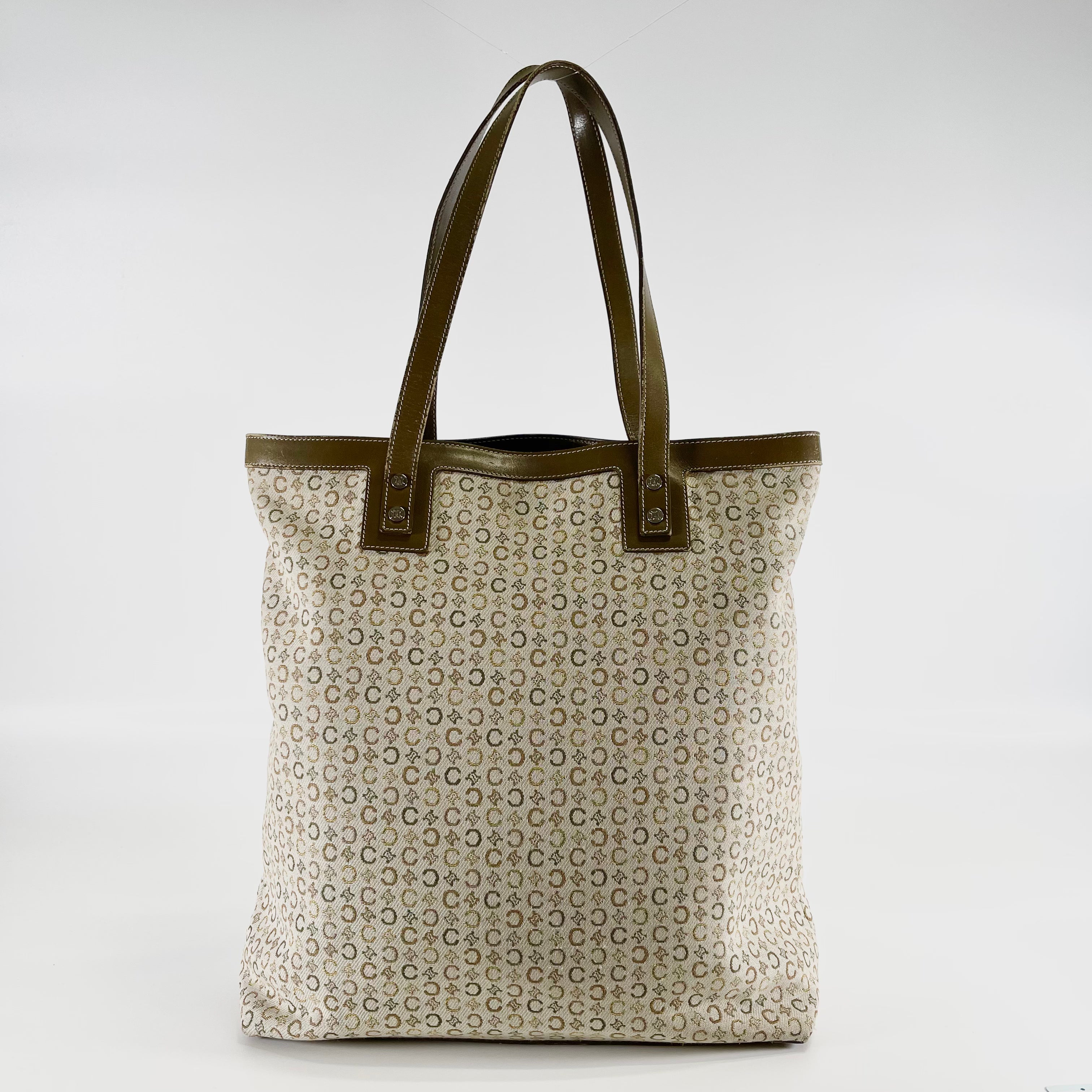 2602 secondhand CELINE C Macadam Tote Bag